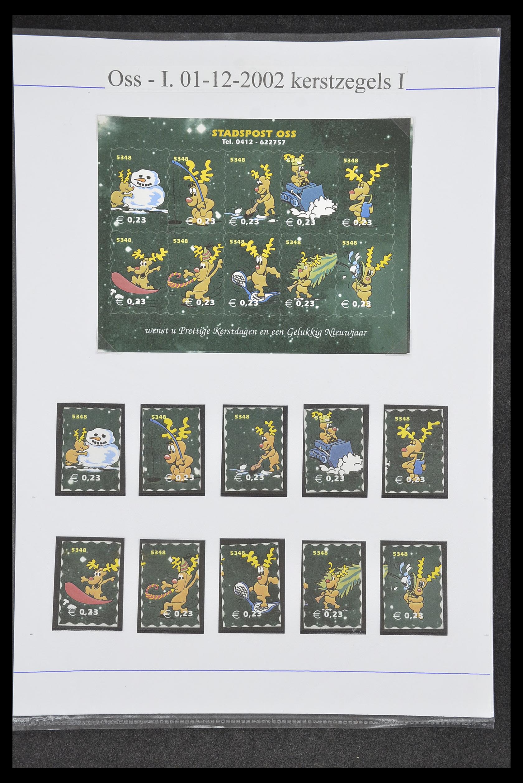 33500 1866 - Postzegelverzameling 33500 Nederland stadspost 1969-2019!!