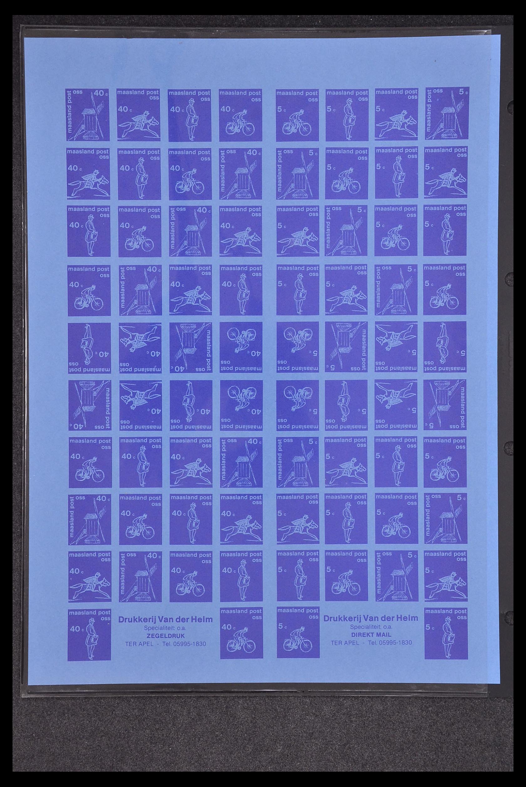 33500 1883 - Postzegelverzameling 33500 Nederland stadspost 1969-2019!!
