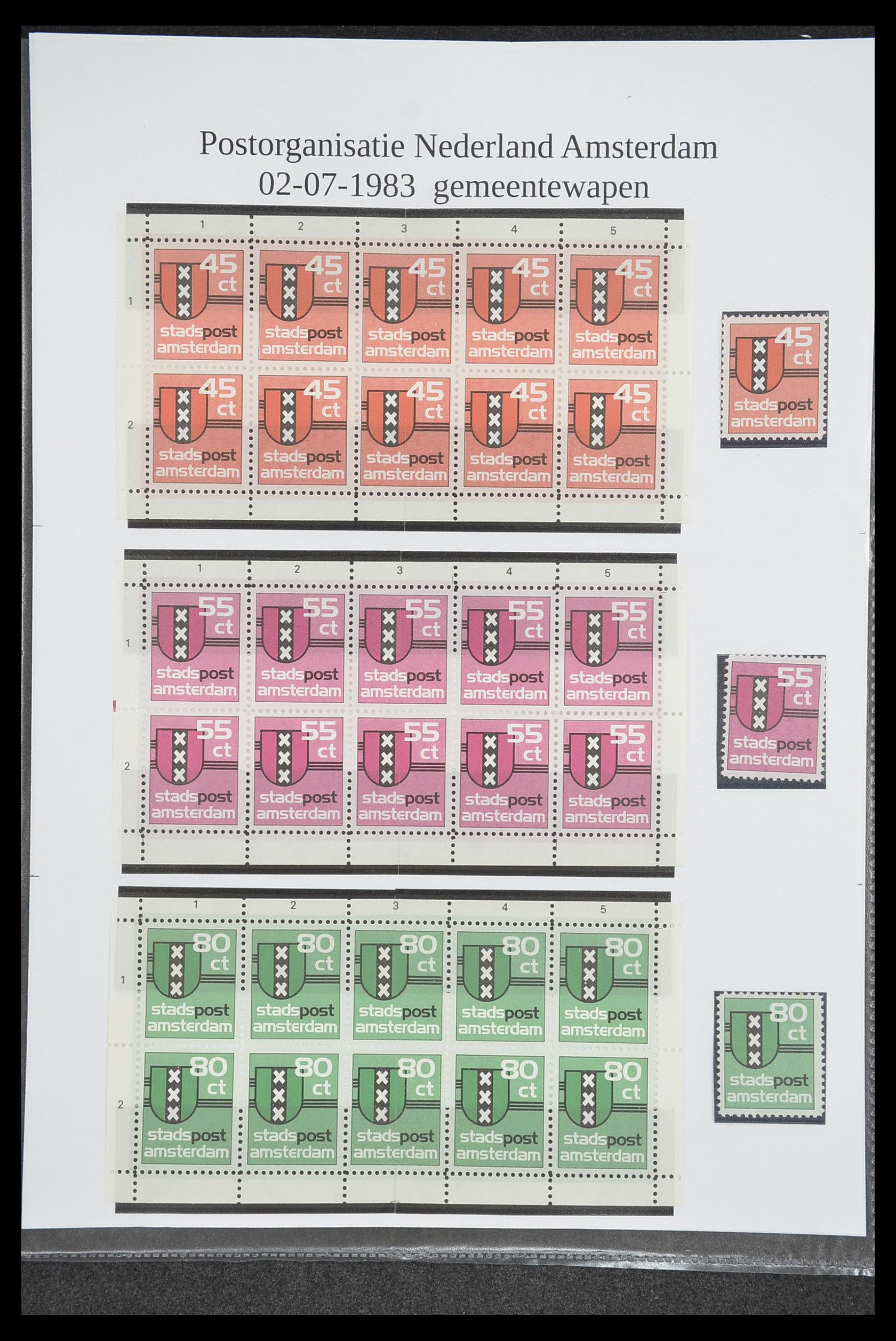 33500 1927 - Postzegelverzameling 33500 Nederland stadspost 1969-2019!!