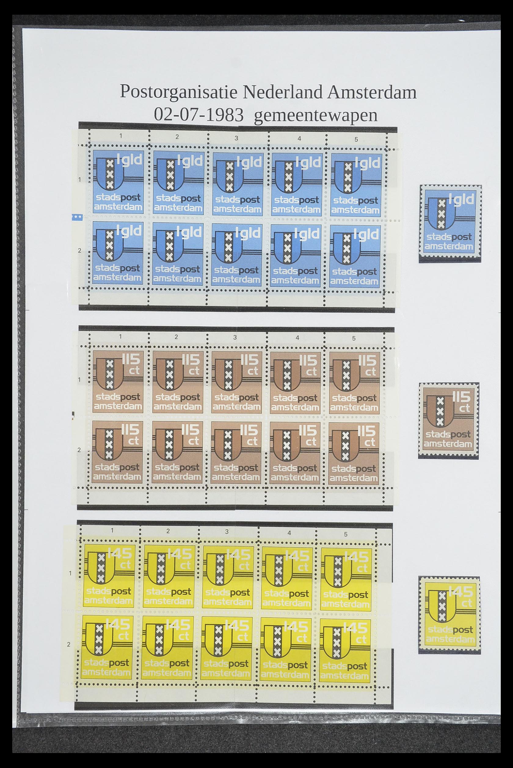 33500 1928 - Postzegelverzameling 33500 Nederland stadspost 1969-2019!!