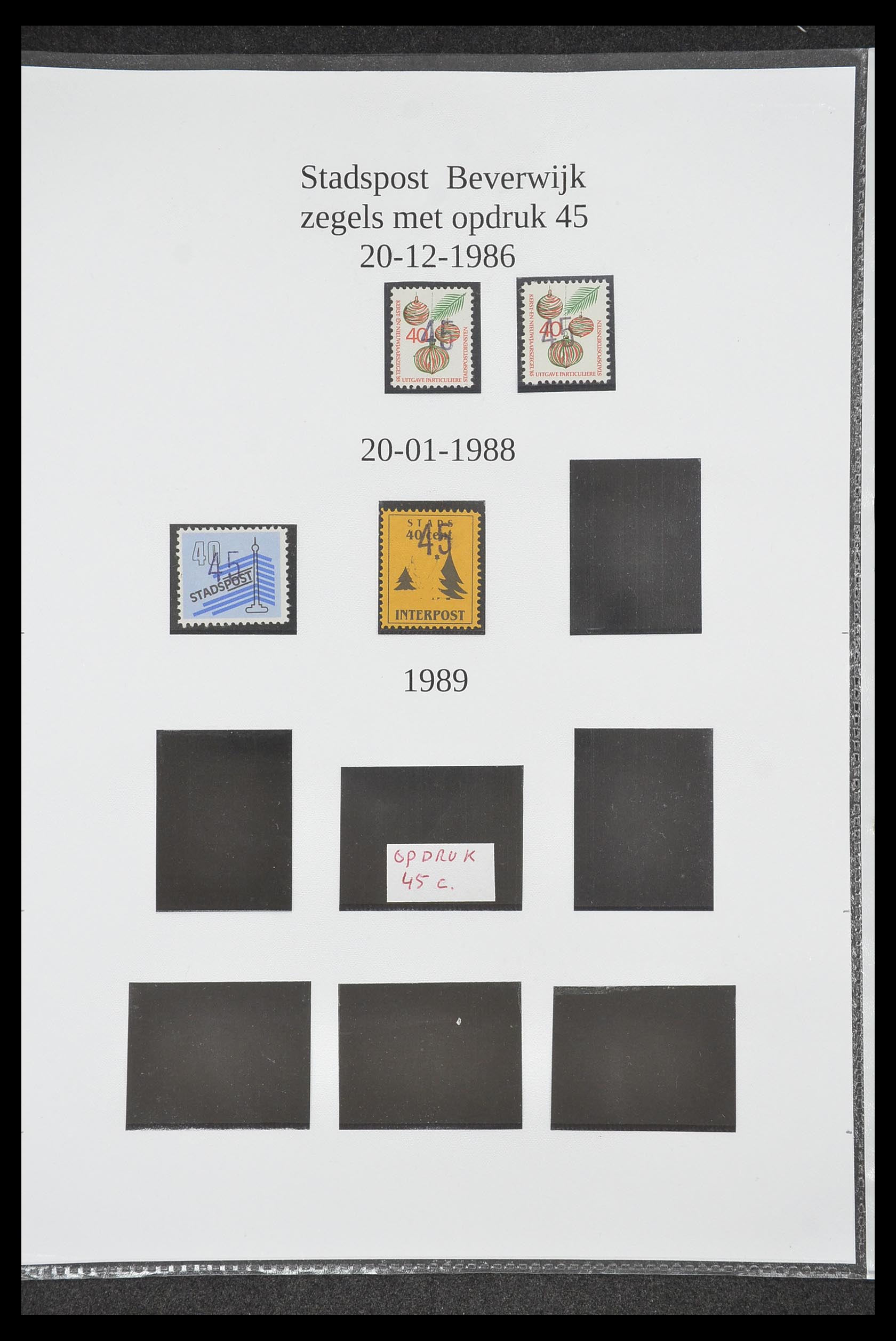 33500 1973 - Postzegelverzameling 33500 Nederland stadspost 1969-2019!!