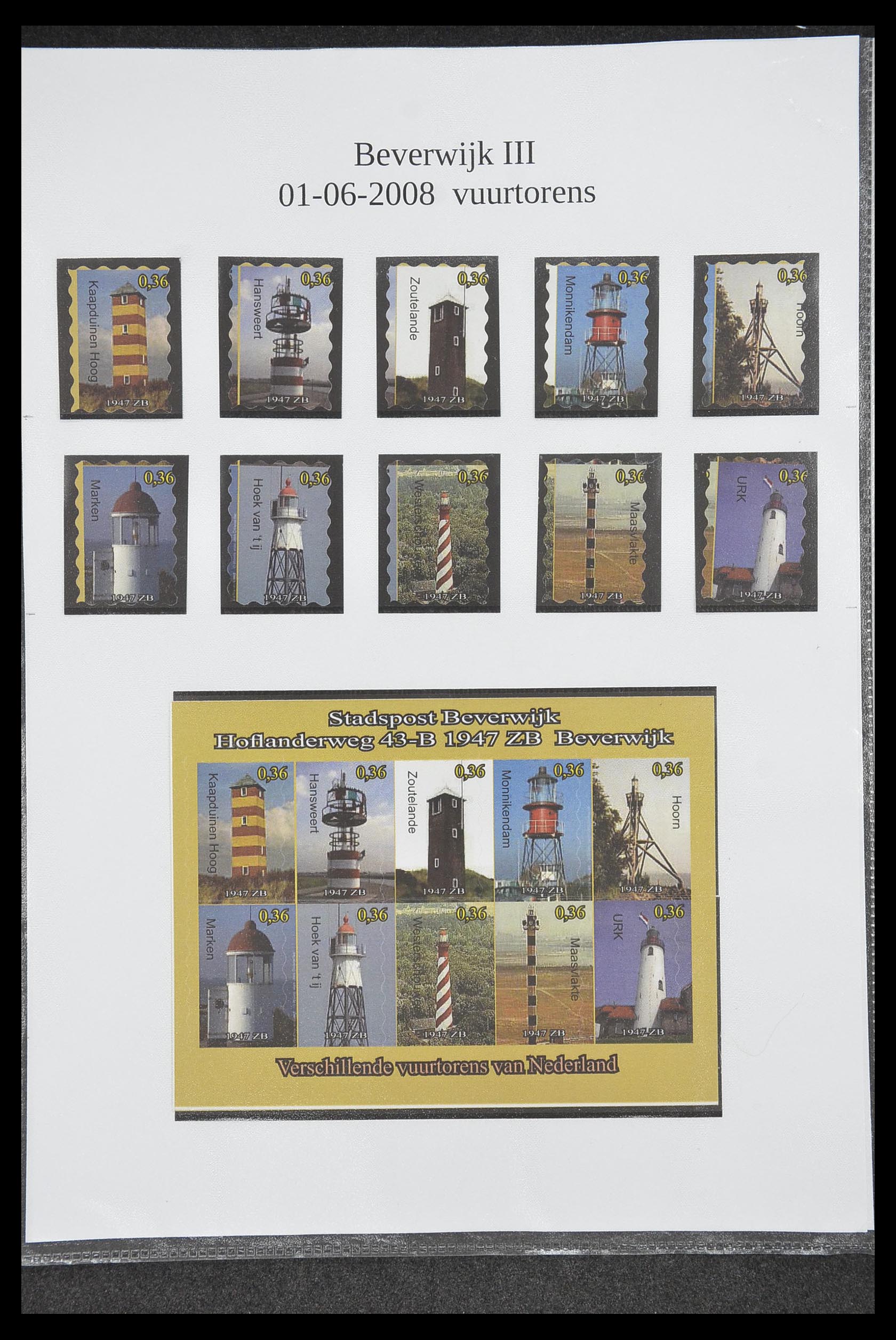 33500 1987 - Postzegelverzameling 33500 Nederland stadspost 1969-2019!!