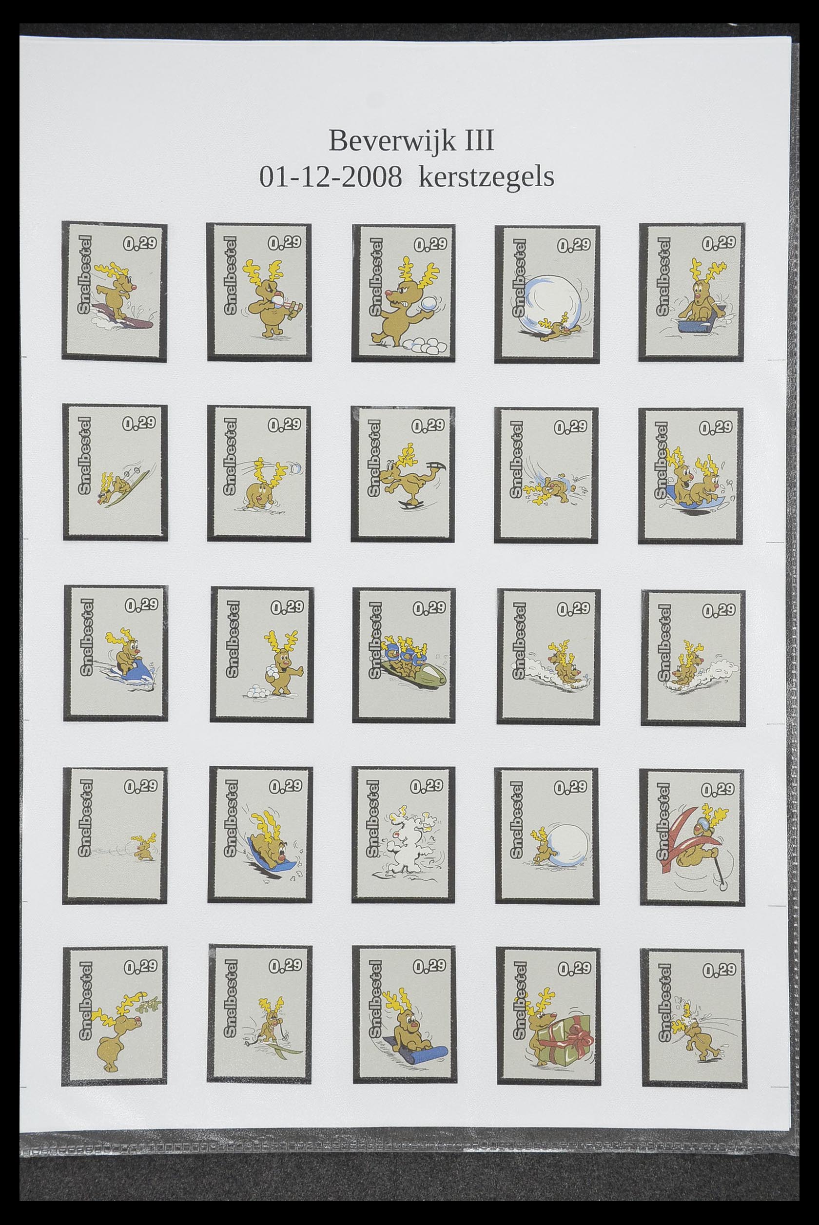 33500 1989 - Postzegelverzameling 33500 Nederland stadspost 1969-2019!!