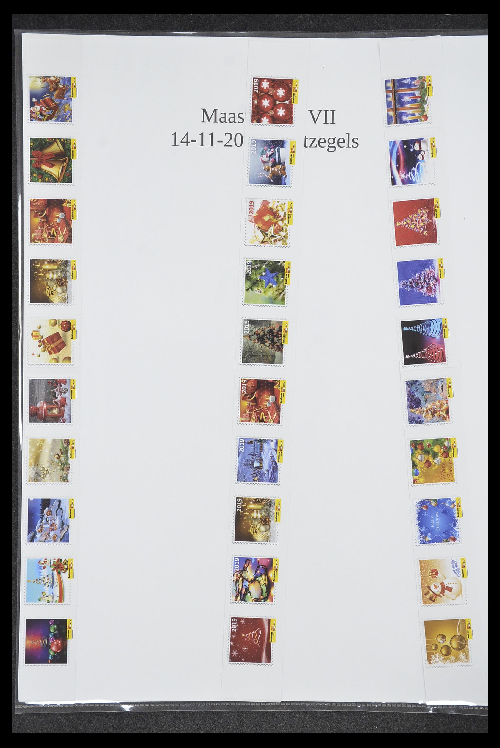 33500 2033 - Postzegelverzameling 33500 Nederland stadspost 1969-2019!!