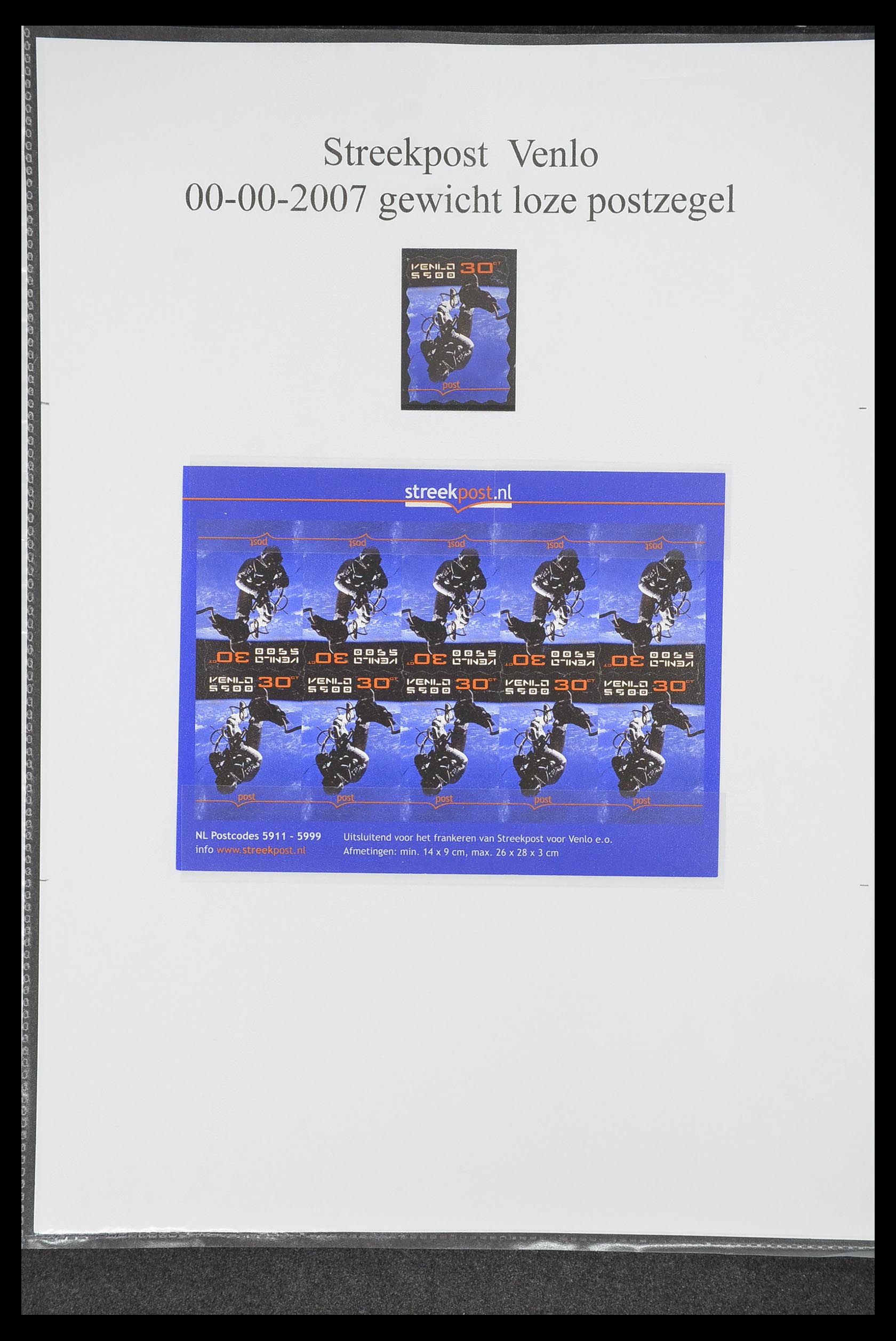 33500 2043 - Postzegelverzameling 33500 Nederland stadspost 1969-2019!!