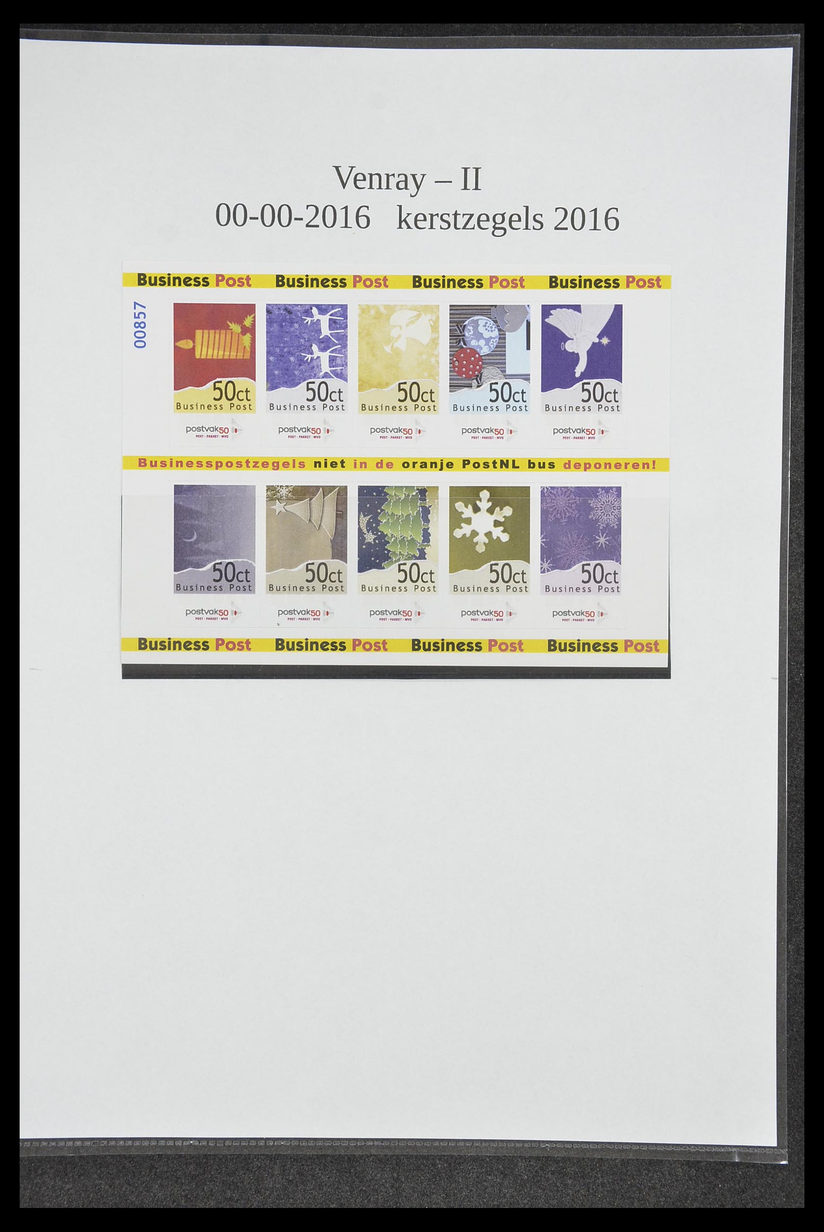 33500 2048 - Postzegelverzameling 33500 Nederland stadspost 1969-2019!!