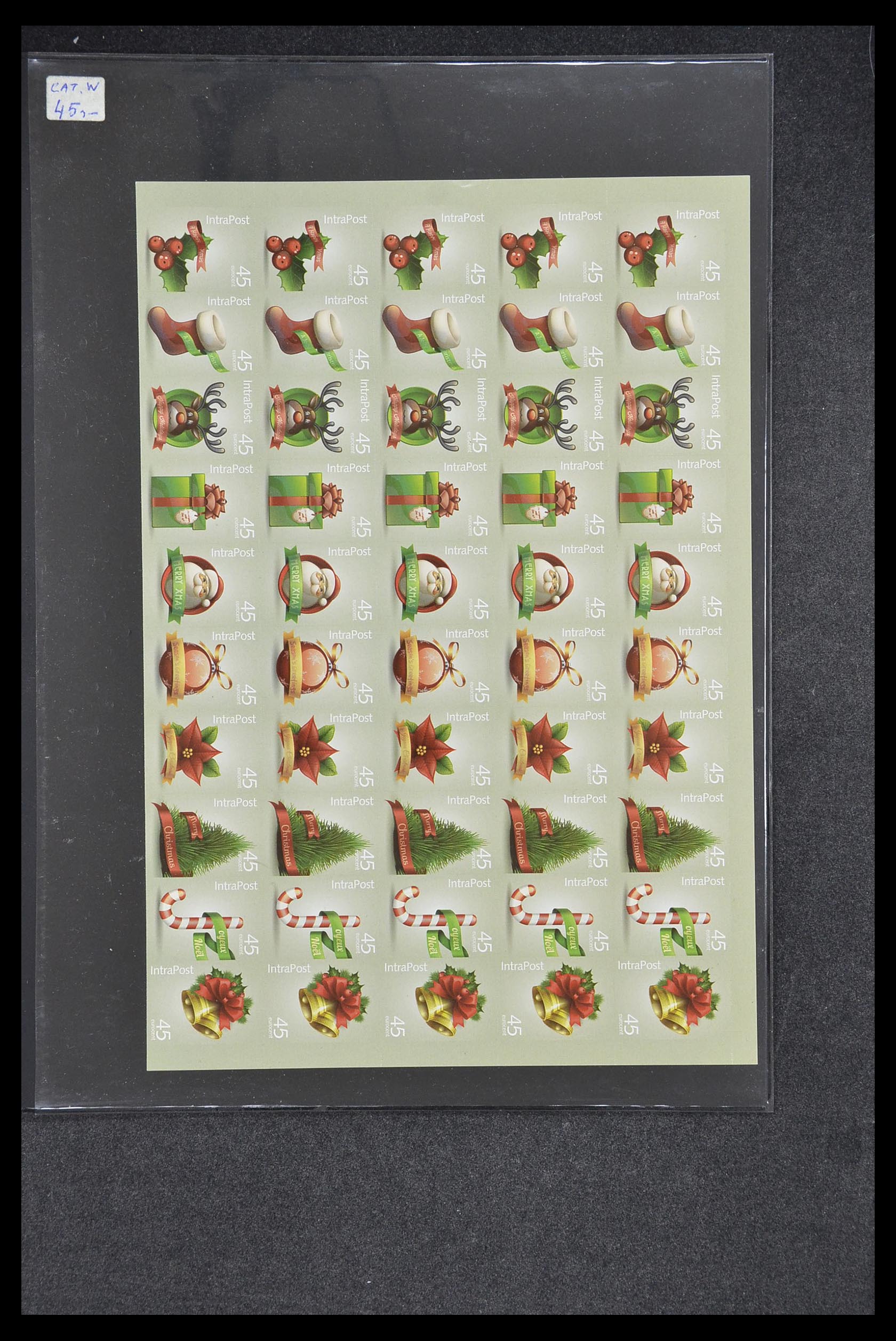 33500 2080 - Postzegelverzameling 33500 Nederland stadspost 1969-2019!!