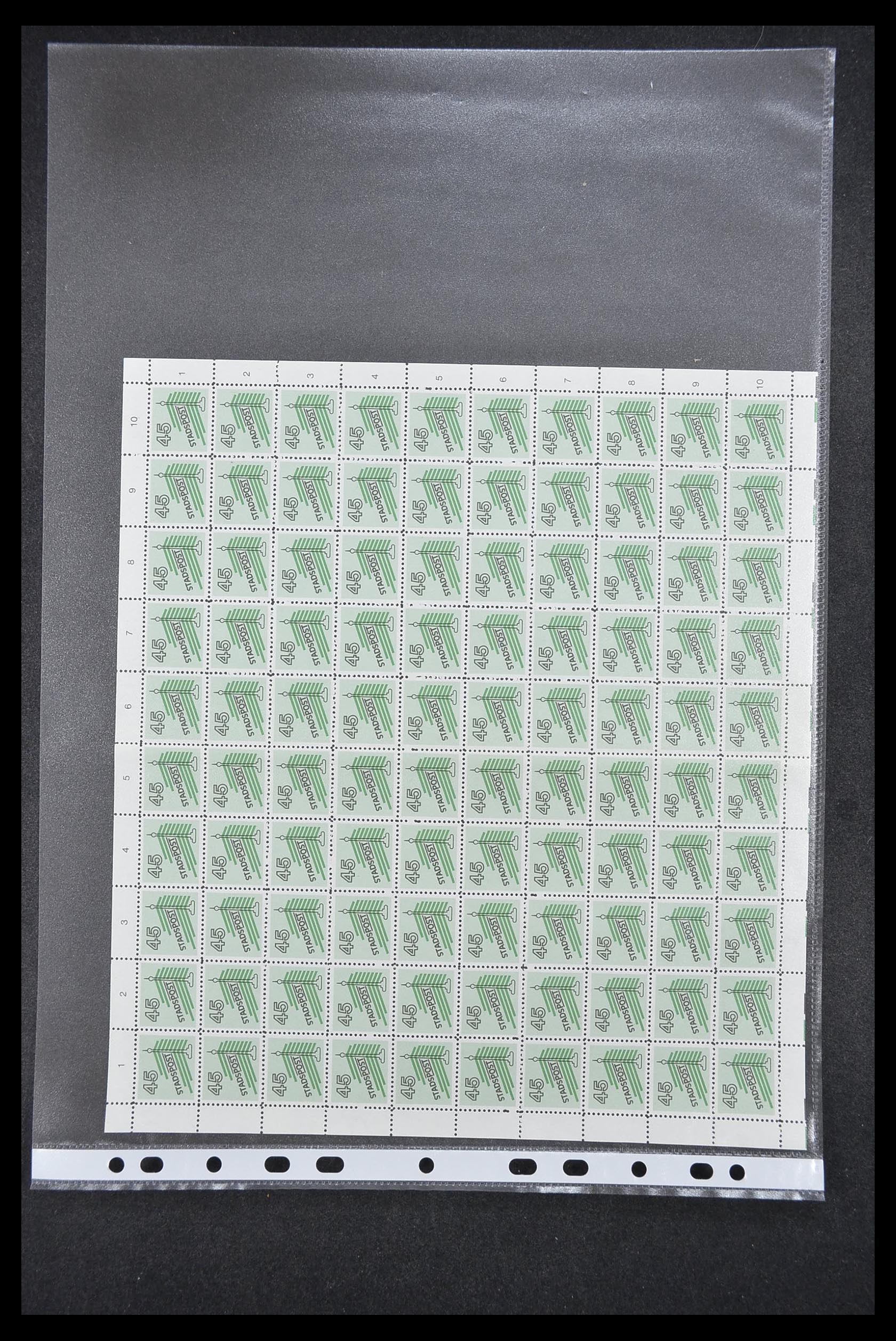33500 2173 - Postzegelverzameling 33500 Nederland stadspost 1969-2019!!
