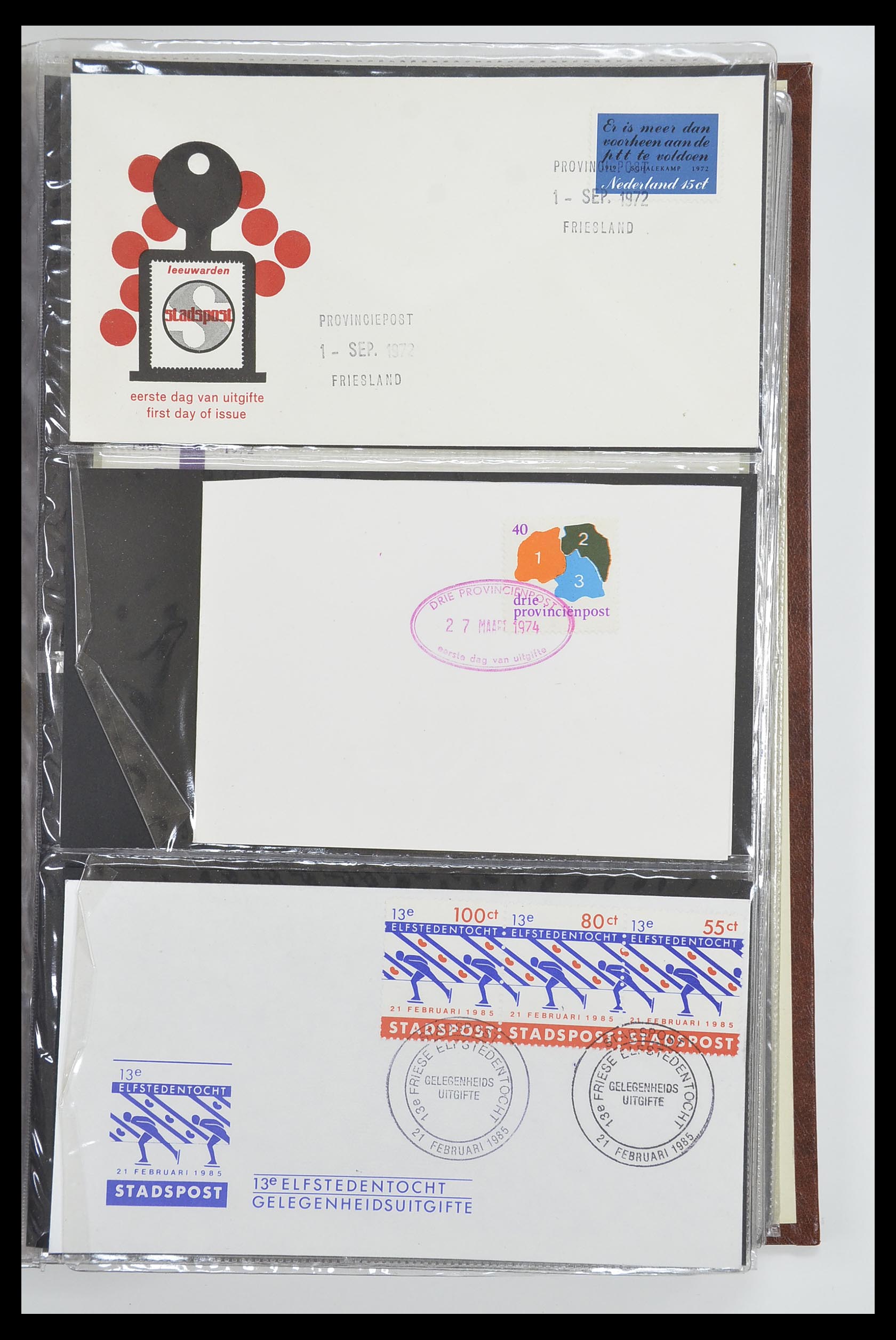 33500 2242 - Postzegelverzameling 33500 Nederland stadspost 1969-2019!!