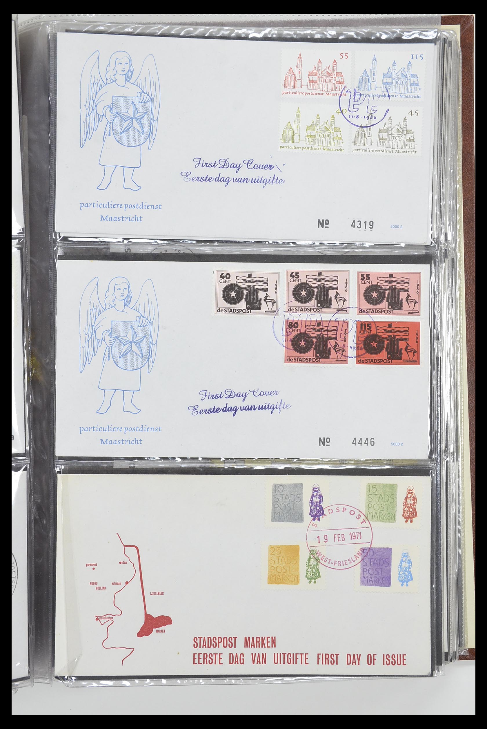 33500 2247 - Postzegelverzameling 33500 Nederland stadspost 1969-2019!!