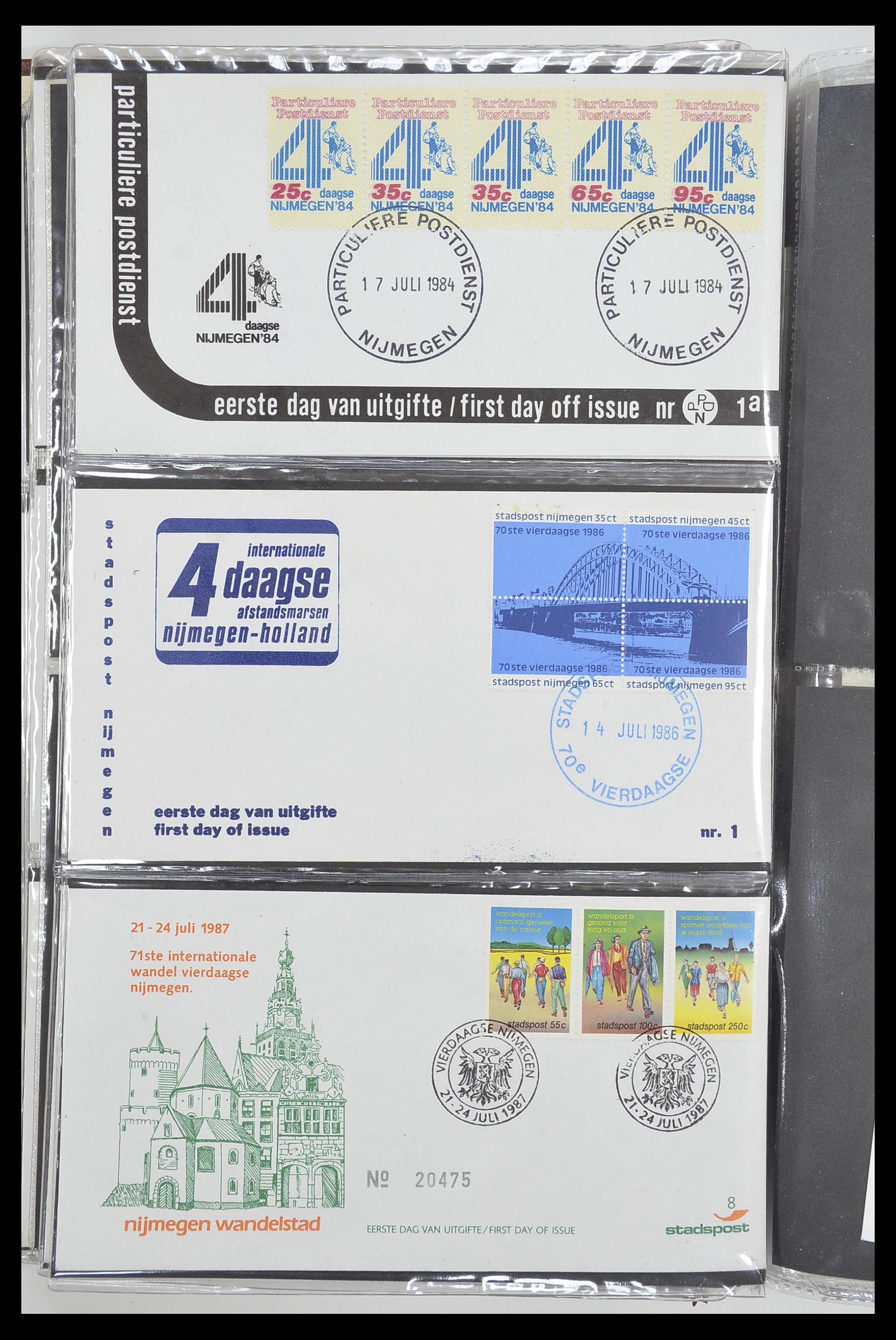 33500 2251 - Postzegelverzameling 33500 Nederland stadspost 1969-2019!!