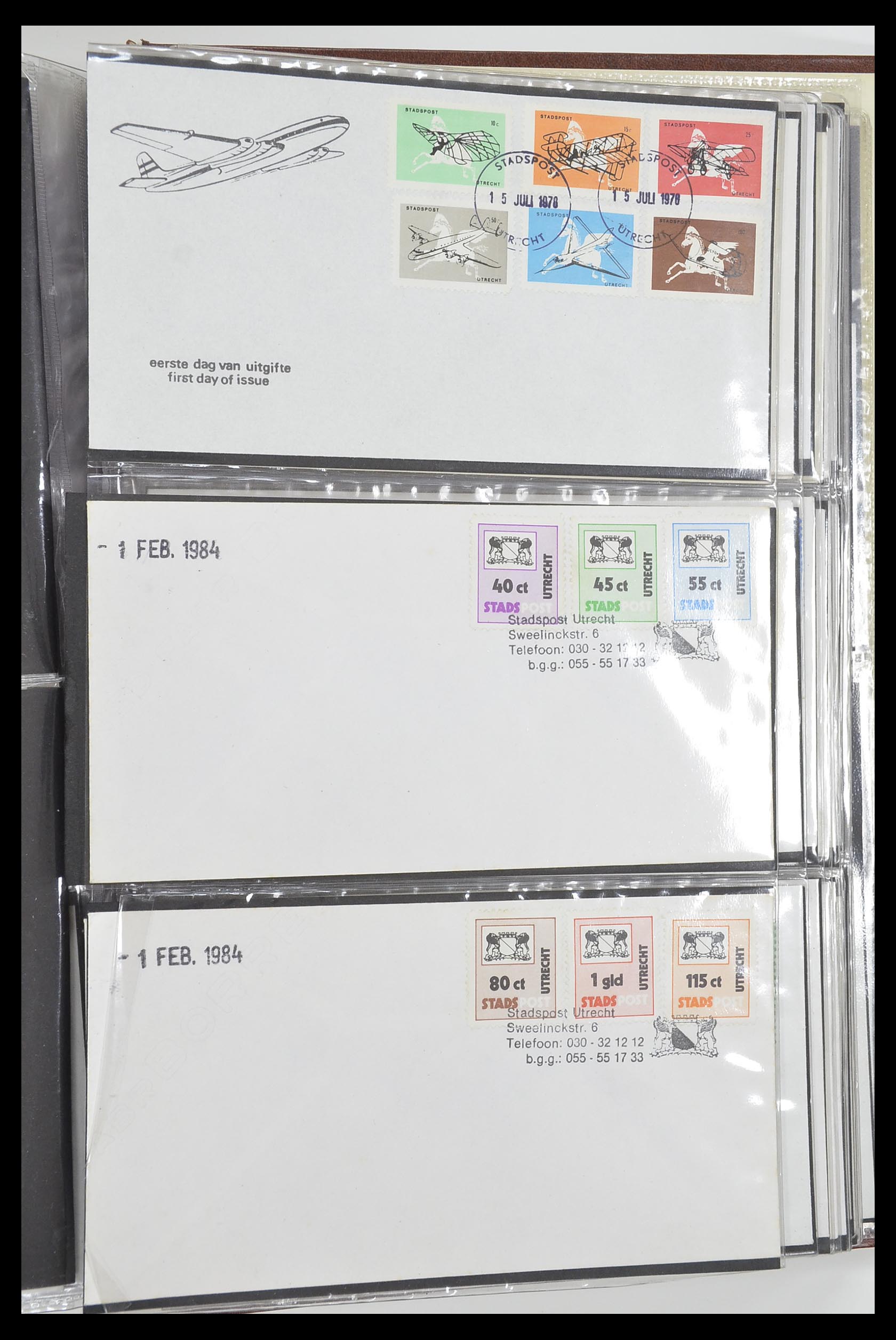 33500 2268 - Postzegelverzameling 33500 Nederland stadspost 1969-2019!!