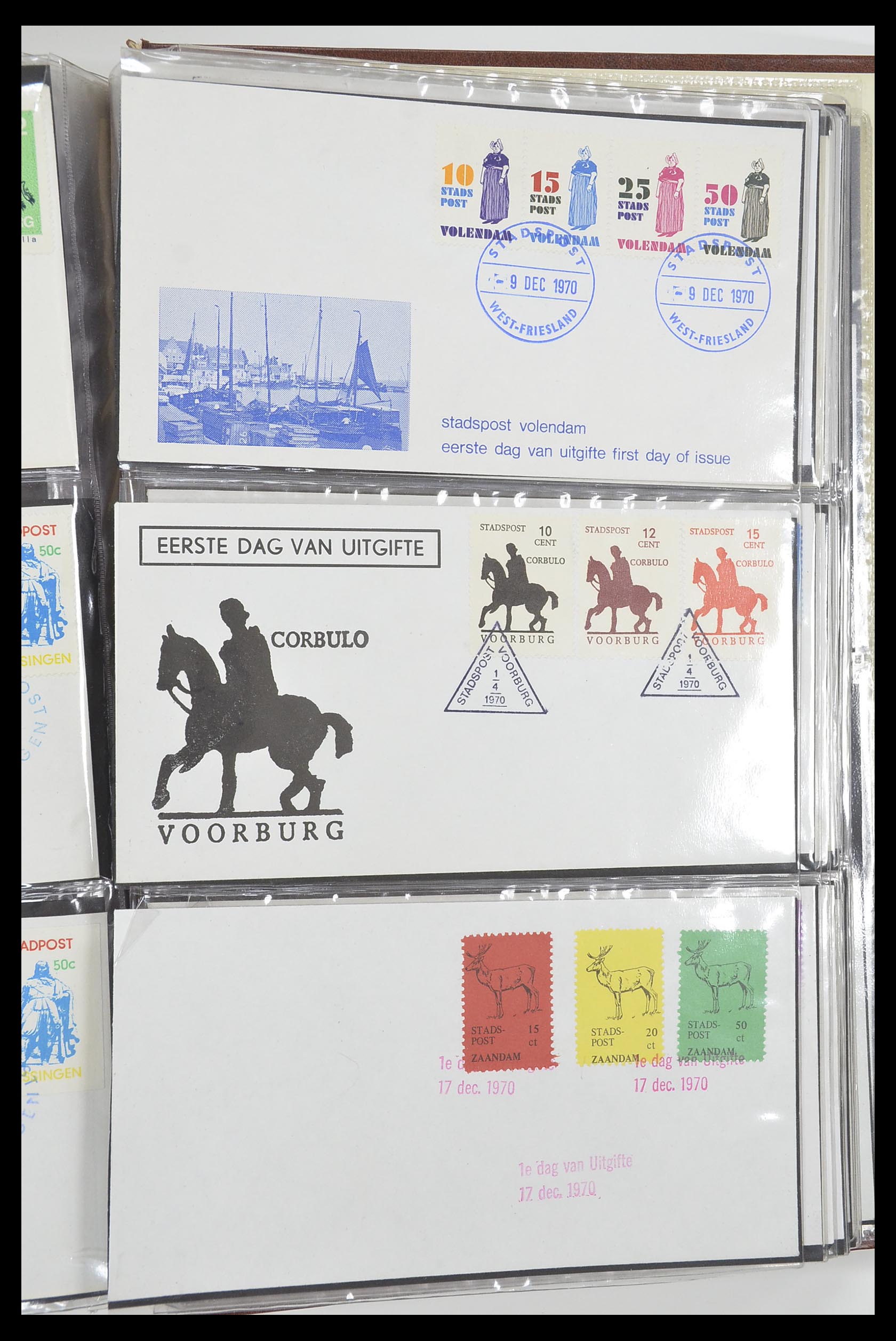 33500 2269 - Postzegelverzameling 33500 Nederland stadspost 1969-2019!!