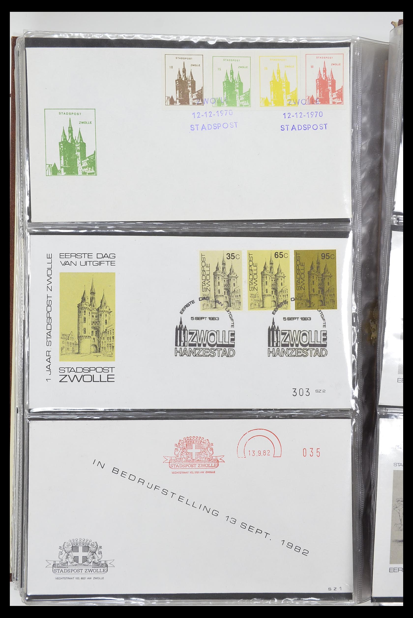 33500 2279 - Postzegelverzameling 33500 Nederland stadspost 1969-2019!!