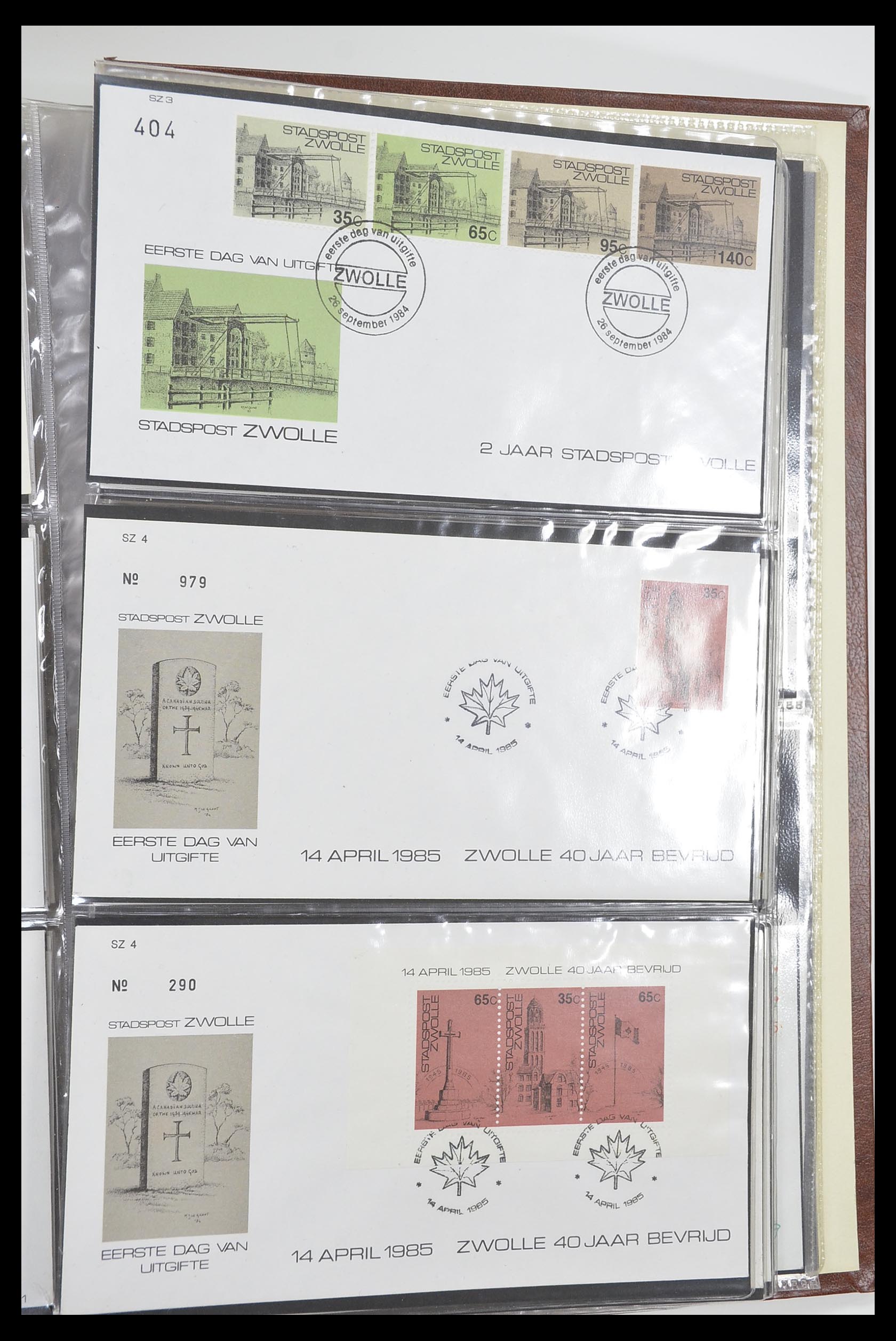 33500 2280 - Postzegelverzameling 33500 Nederland stadspost 1969-2019!!