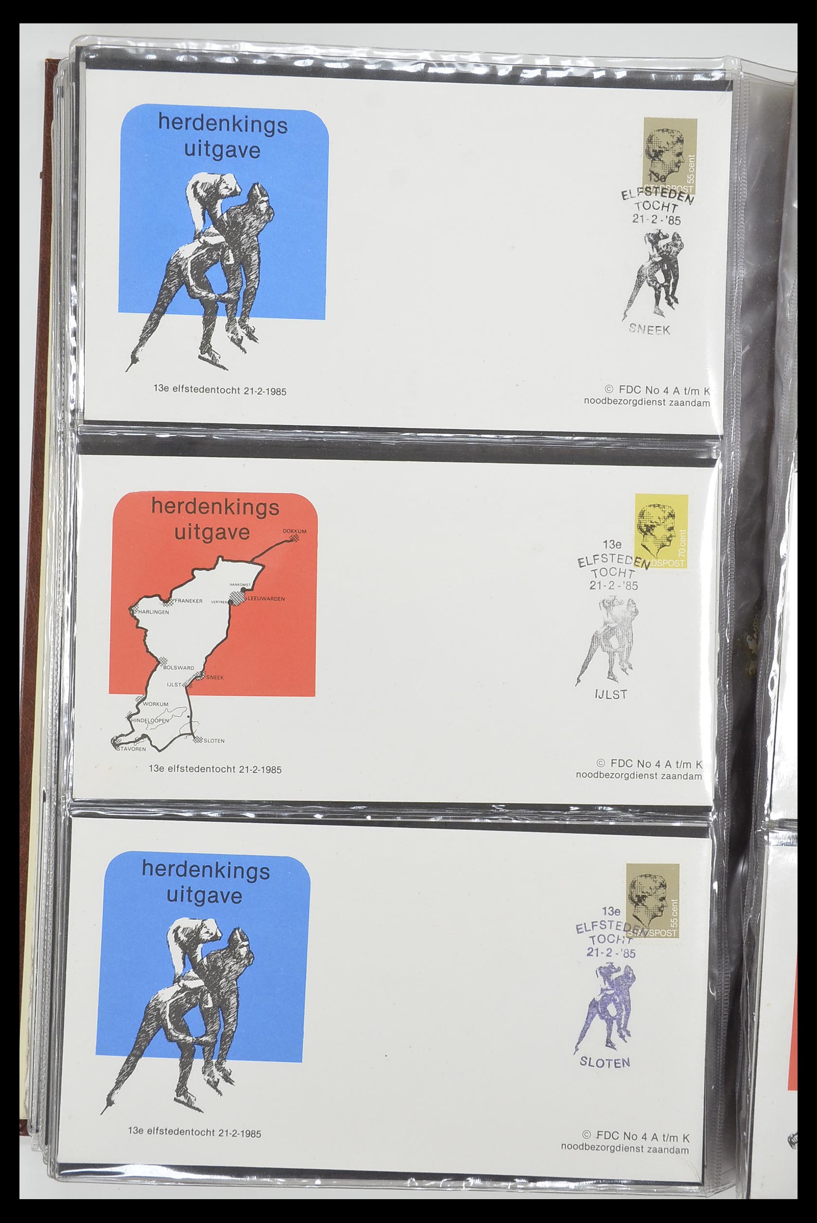 33500 2283 - Postzegelverzameling 33500 Nederland stadspost 1969-2019!!