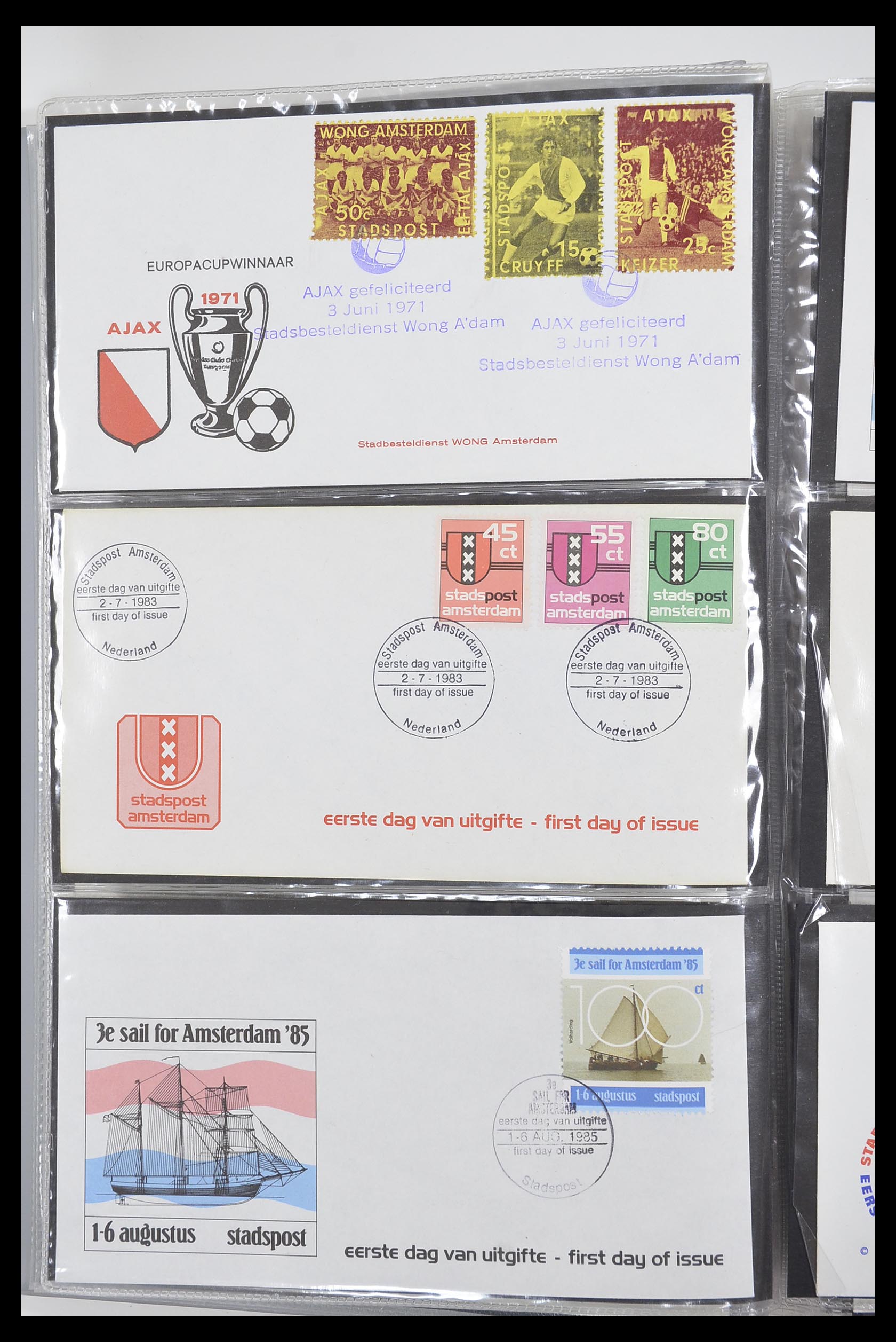 33500 2298 - Postzegelverzameling 33500 Nederland stadspost 1969-2019!!