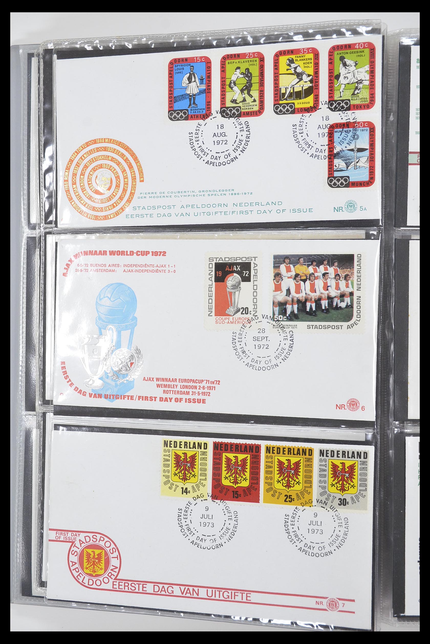 33500 2302 - Postzegelverzameling 33500 Nederland stadspost 1969-2019!!