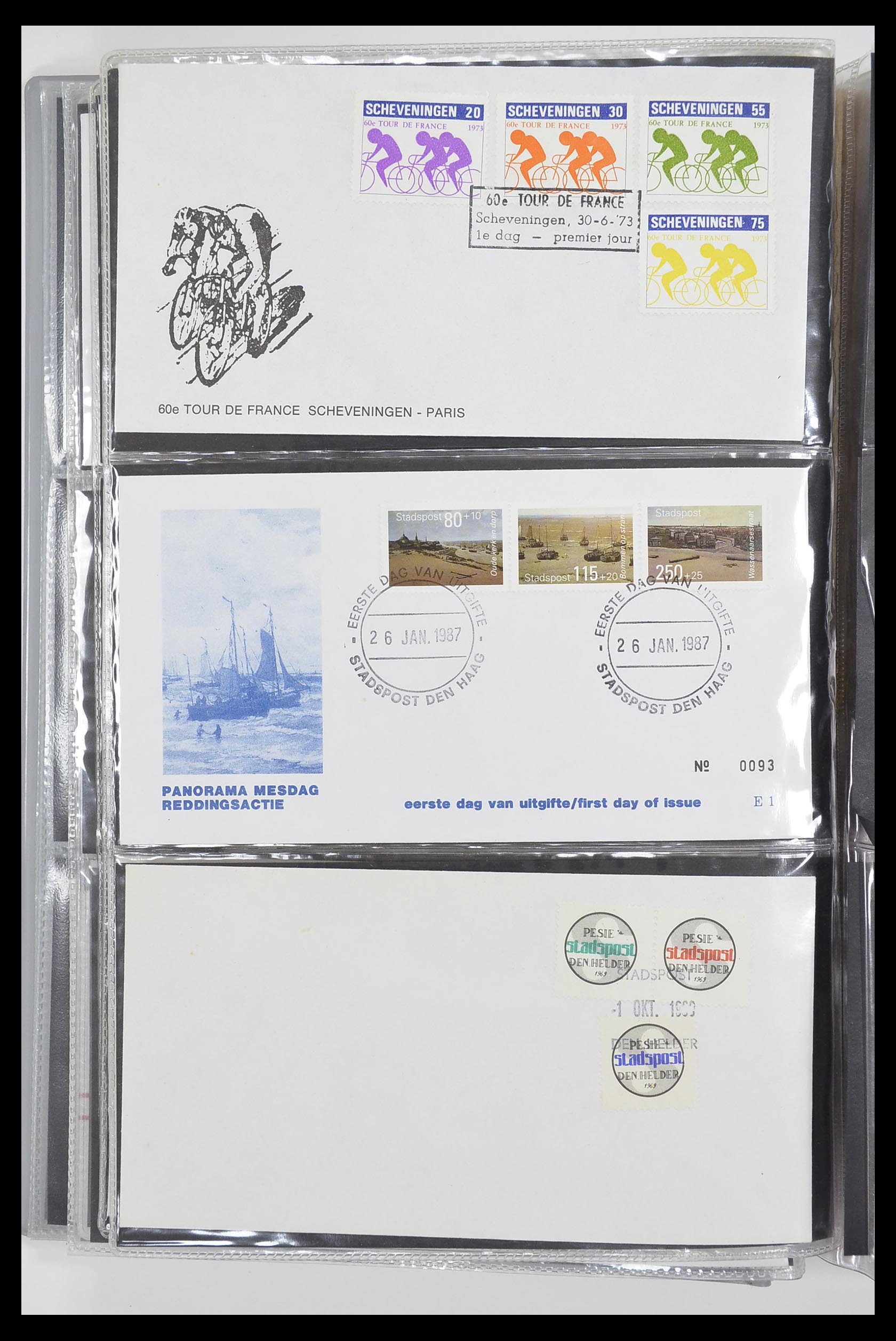 33500 2311 - Postzegelverzameling 33500 Nederland stadspost 1969-2019!!