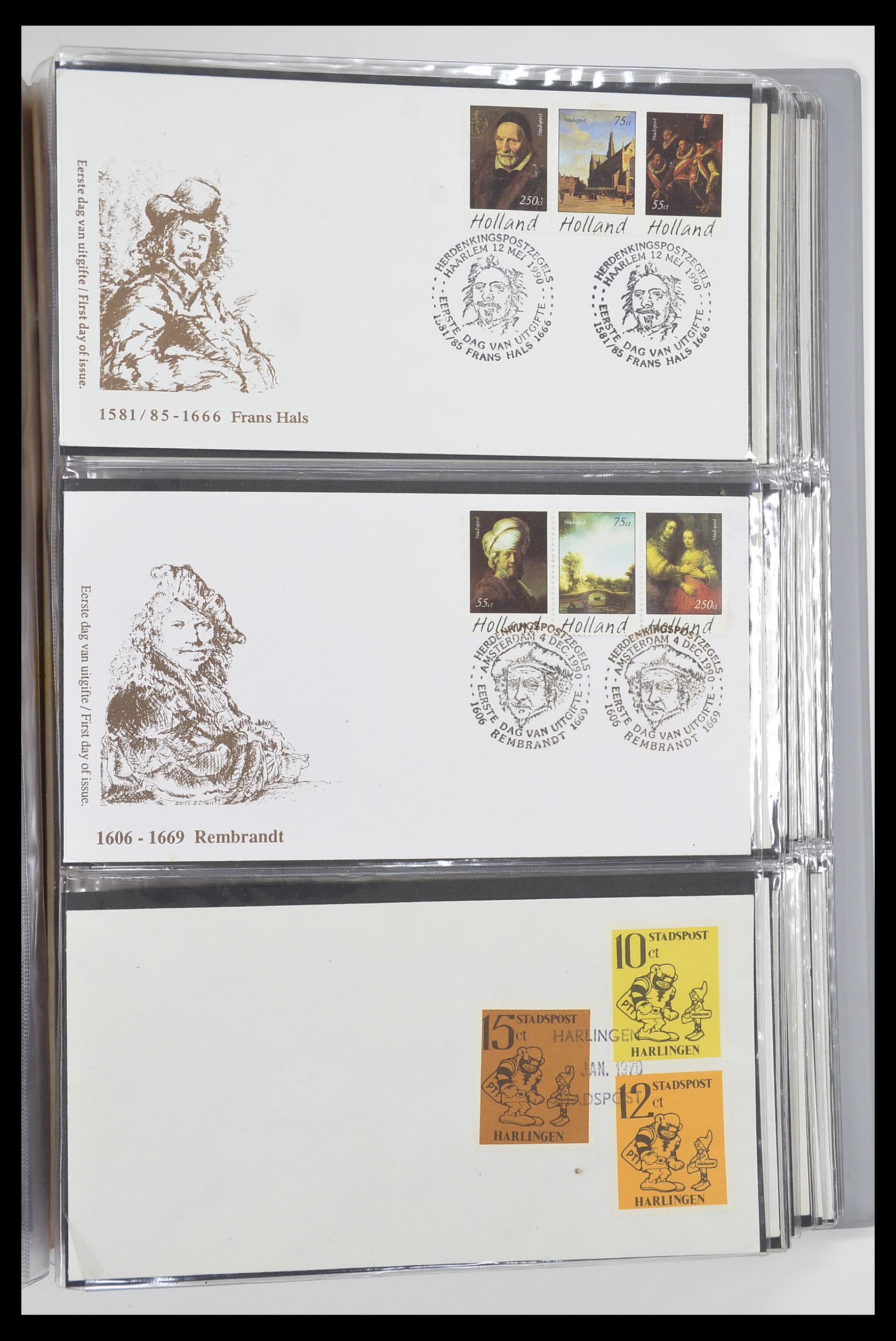 33500 2320 - Postzegelverzameling 33500 Nederland stadspost 1969-2019!!