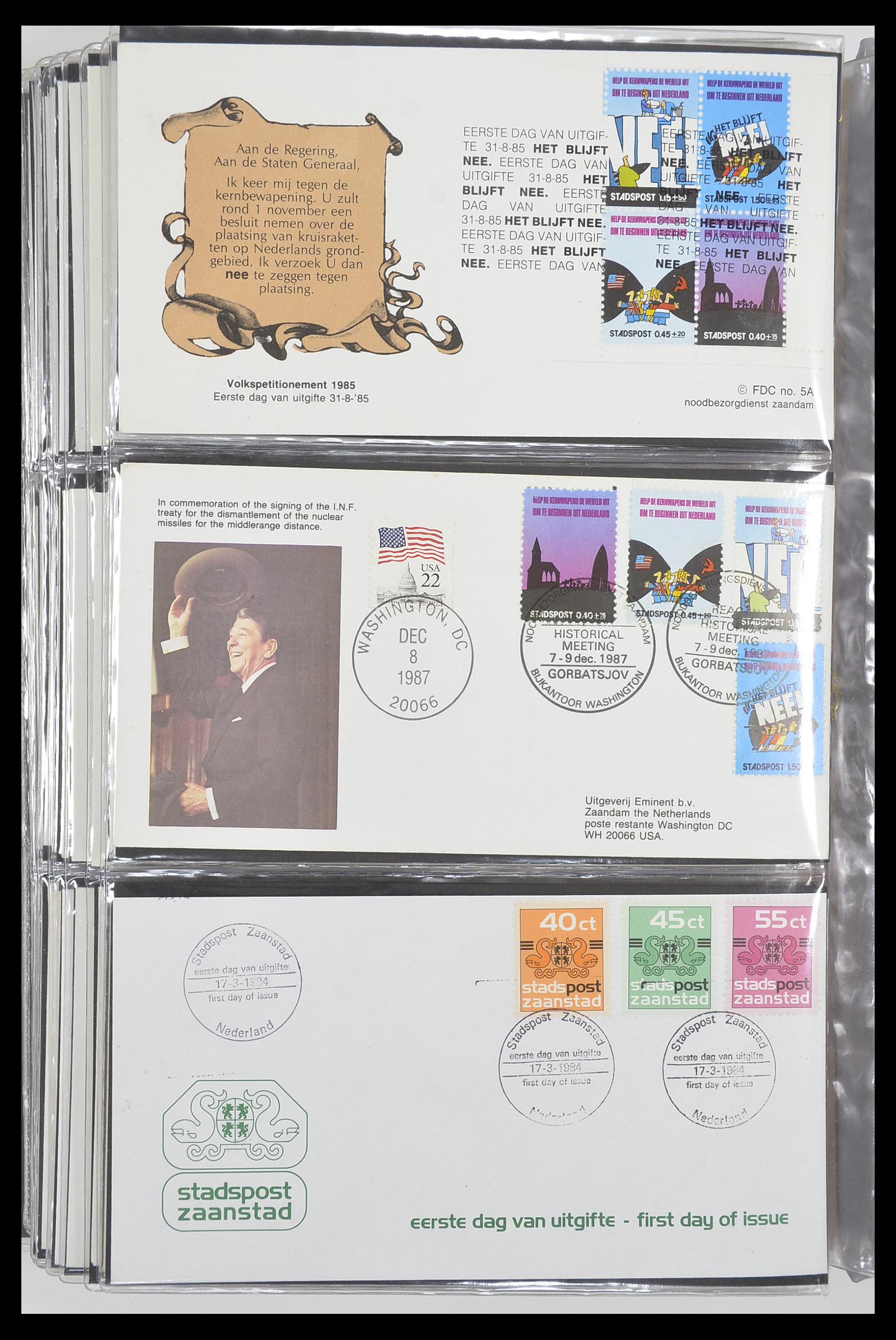 33500 2336 - Postzegelverzameling 33500 Nederland stadspost 1969-2019!!