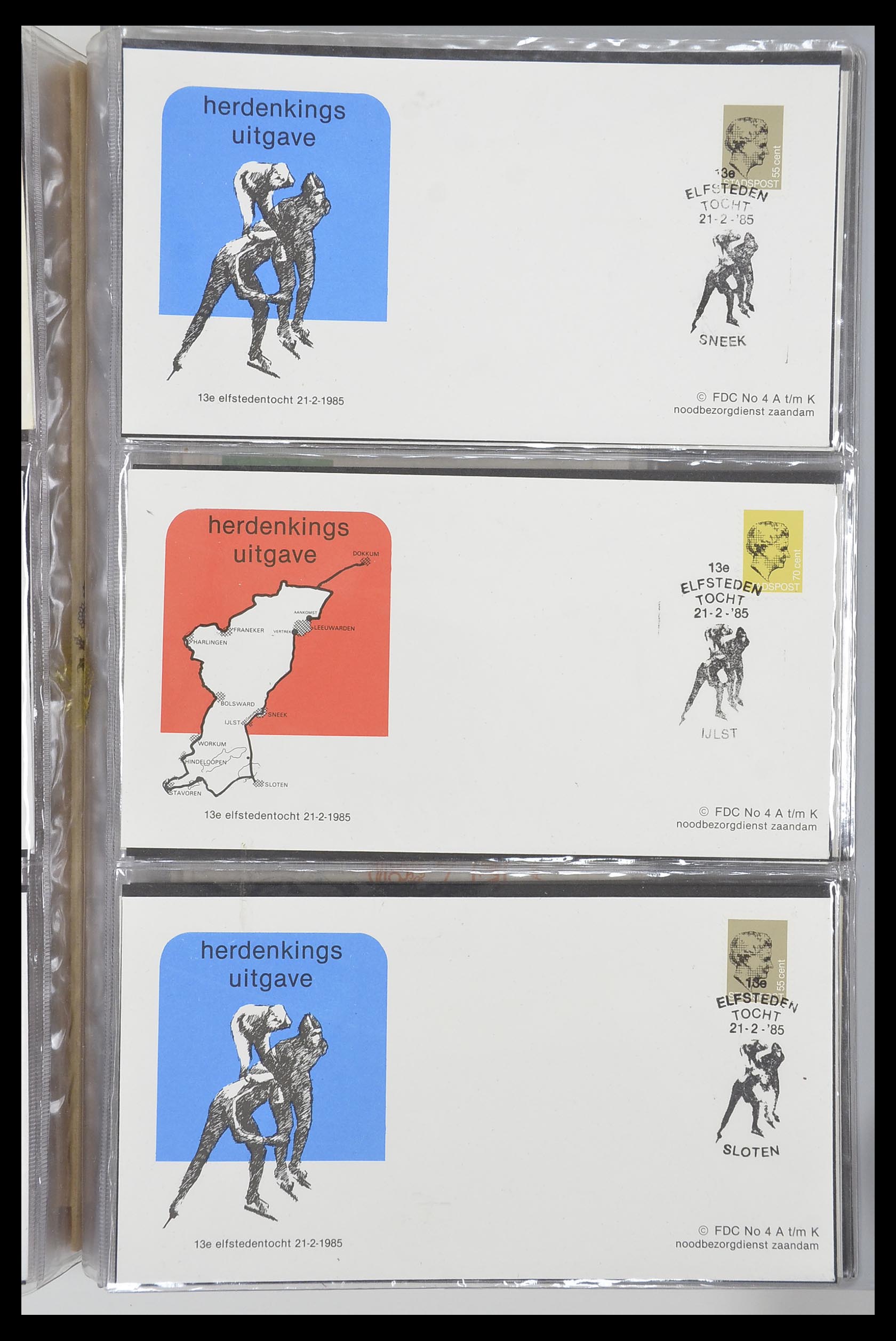 33500 2338 - Postzegelverzameling 33500 Nederland stadspost 1969-2019!!