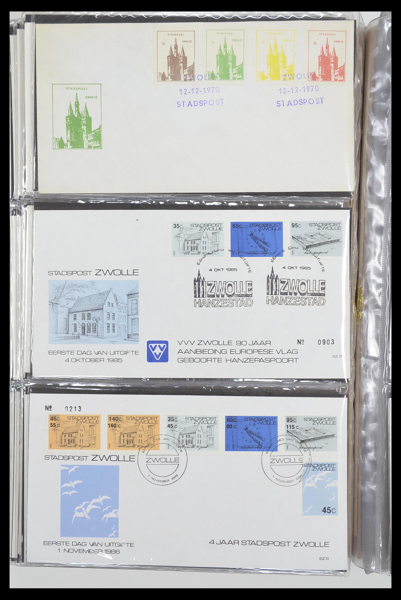 33500 2339 - Postzegelverzameling 33500 Nederland stadspost 1969-2019!!