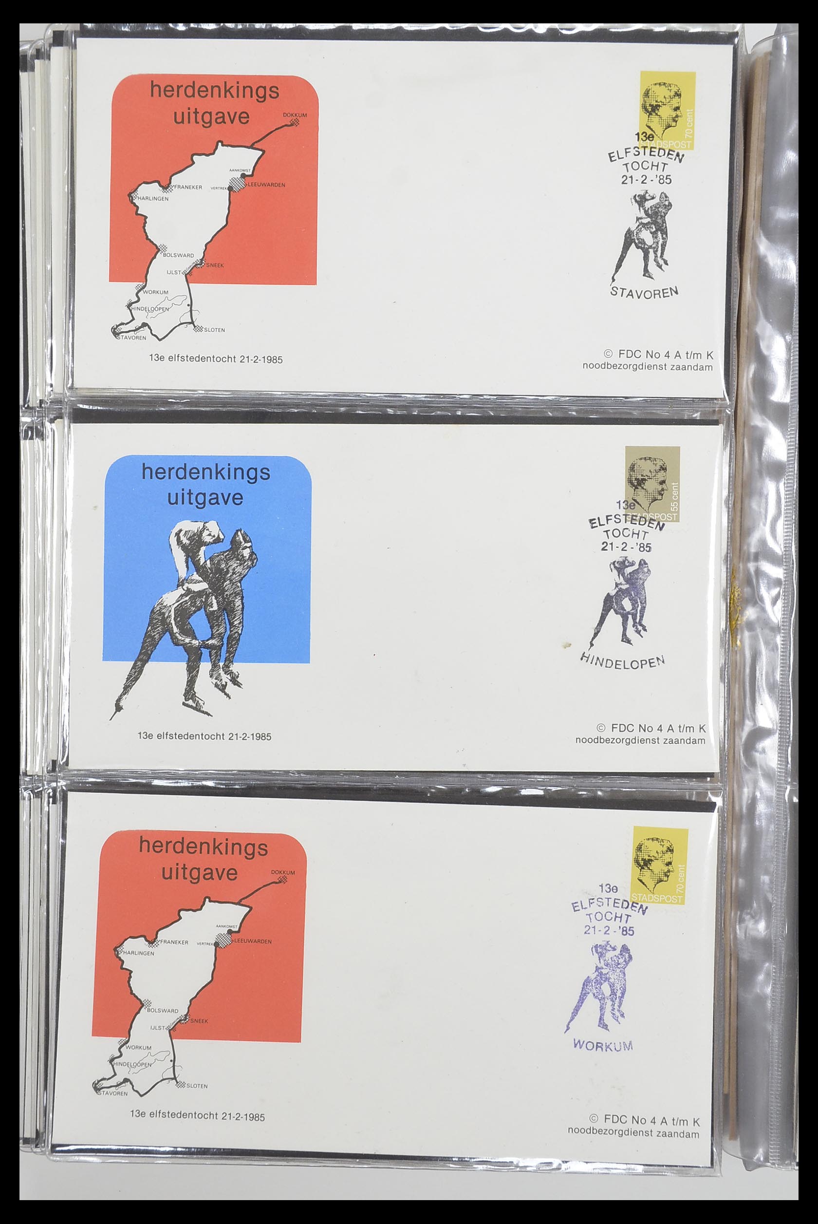 33500 2340 - Postzegelverzameling 33500 Nederland stadspost 1969-2019!!