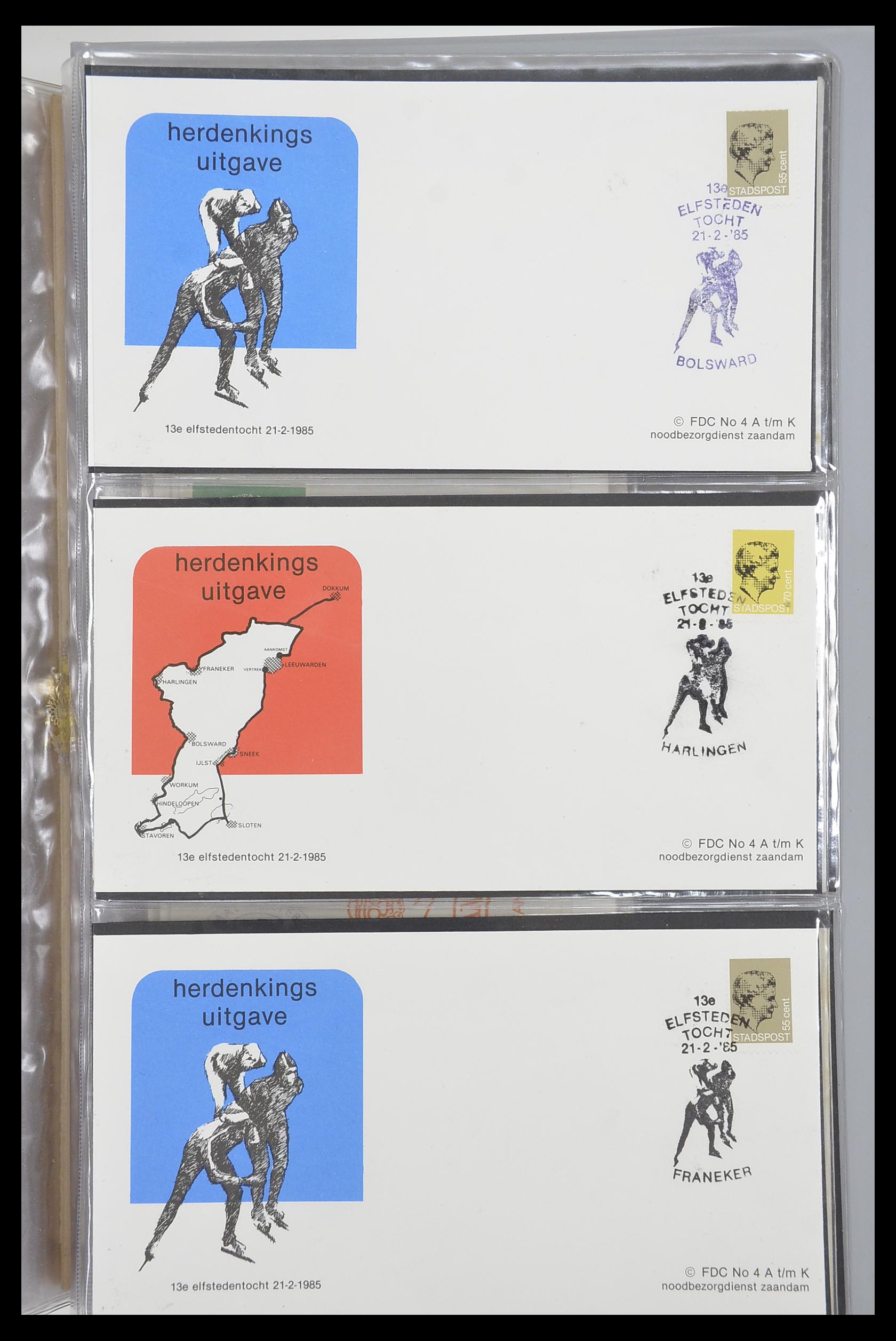 33500 2341 - Postzegelverzameling 33500 Nederland stadspost 1969-2019!!