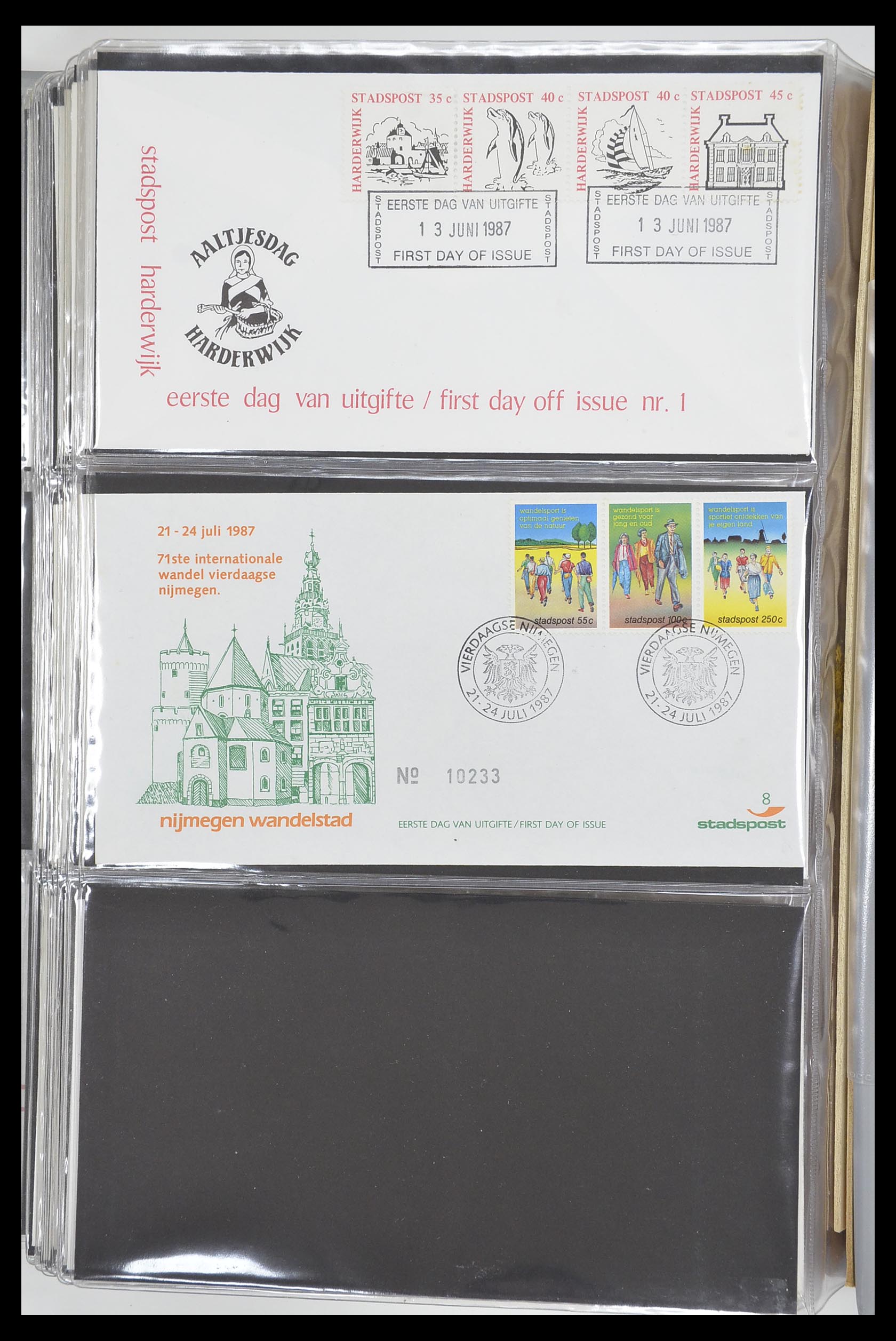 33500 2344 - Postzegelverzameling 33500 Nederland stadspost 1969-2019!!