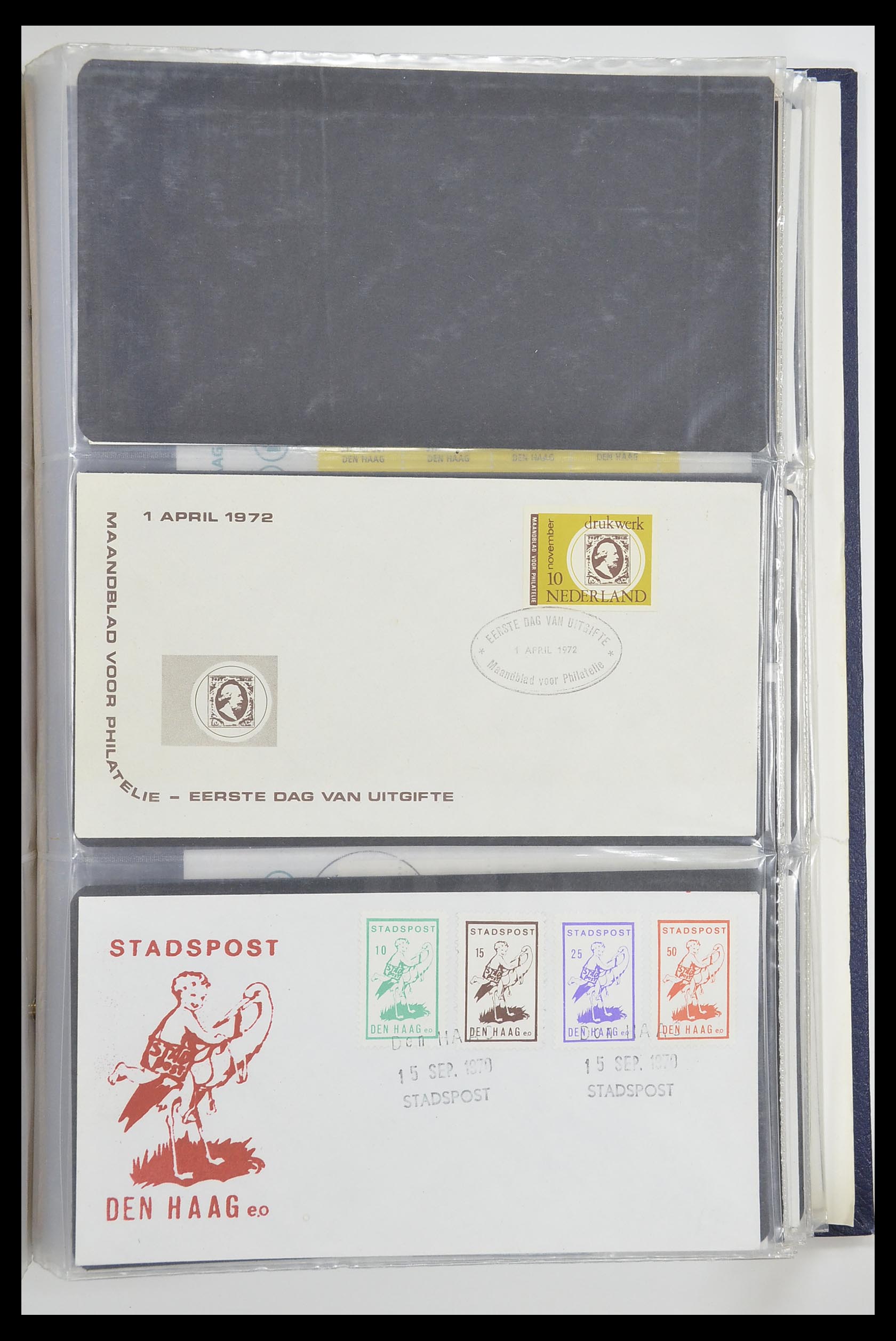 33500 2392 - Postzegelverzameling 33500 Nederland stadspost 1969-2019!!