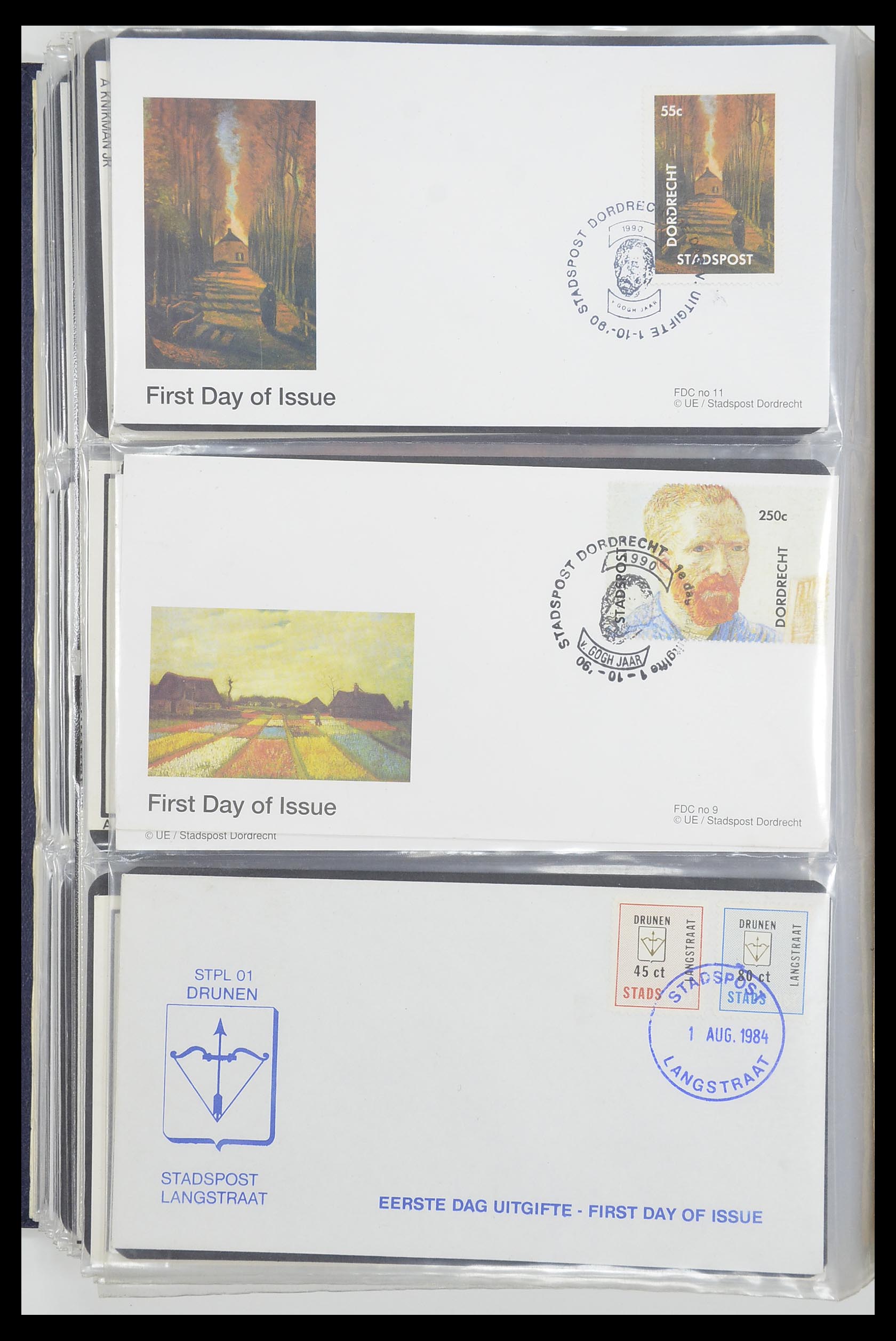 33500 2406 - Postzegelverzameling 33500 Nederland stadspost 1969-2019!!
