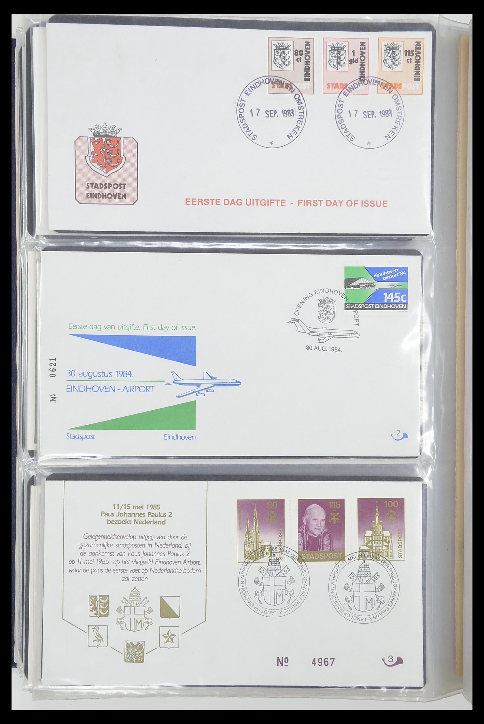 33500 2409 - Stamp collection 33500 Netherlands local post 1969-2019!!