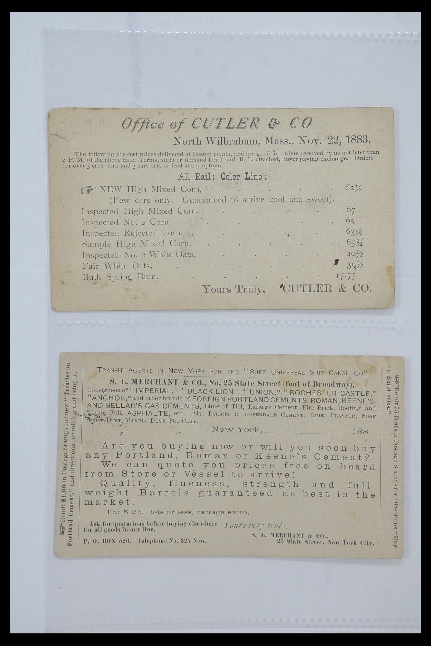 33501 020 - Stamp collection 33501 USA postal cards 1880-1920.
