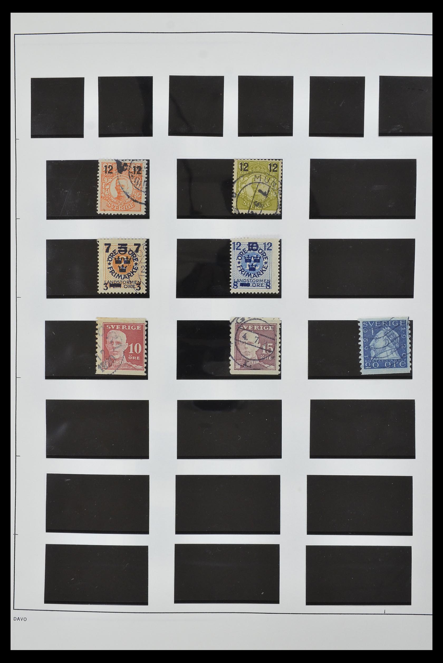 33520 010 - Postzegelverzameling 33520 Zweden 1855-2013.