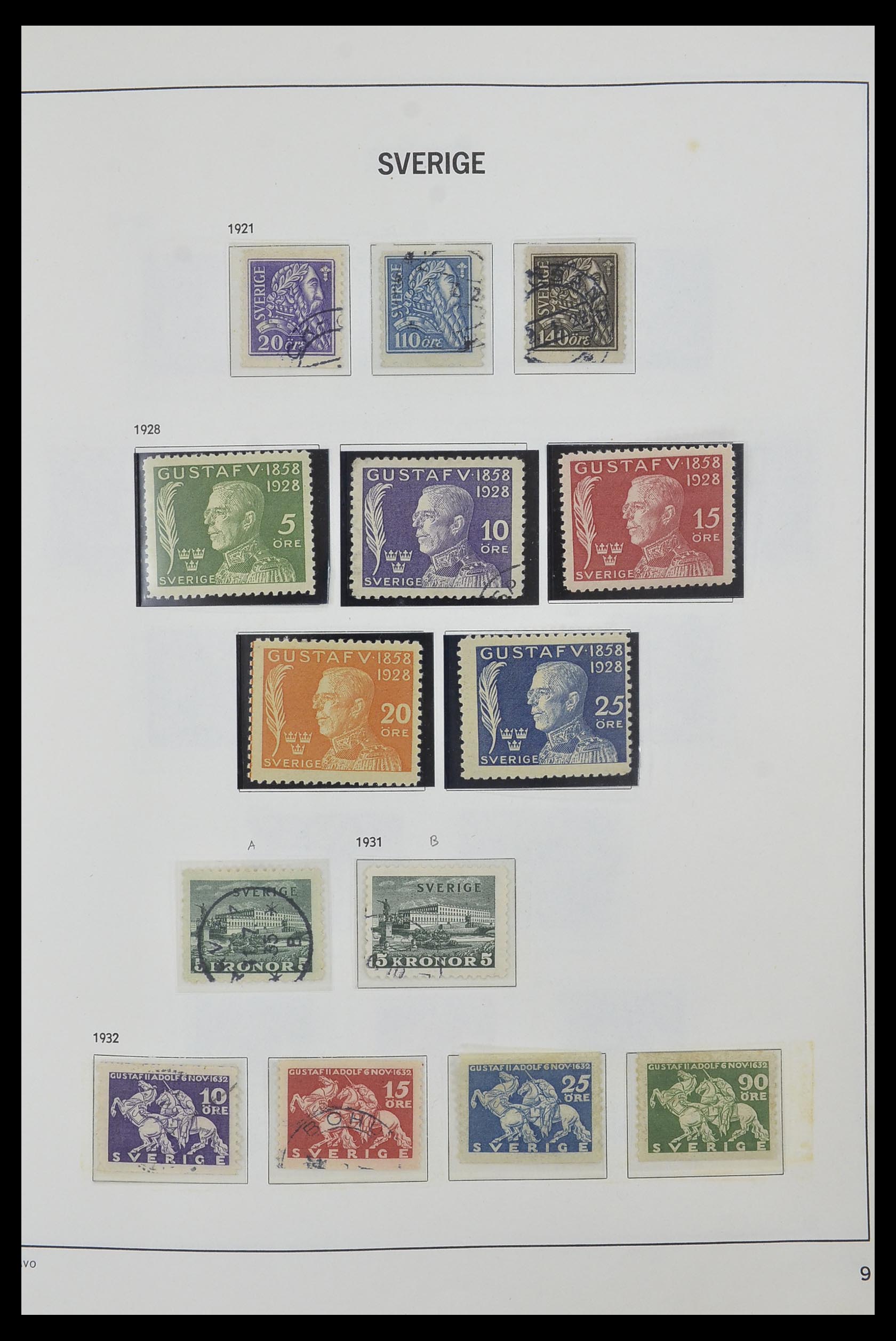 33520 016 - Postzegelverzameling 33520 Zweden 1855-2013.