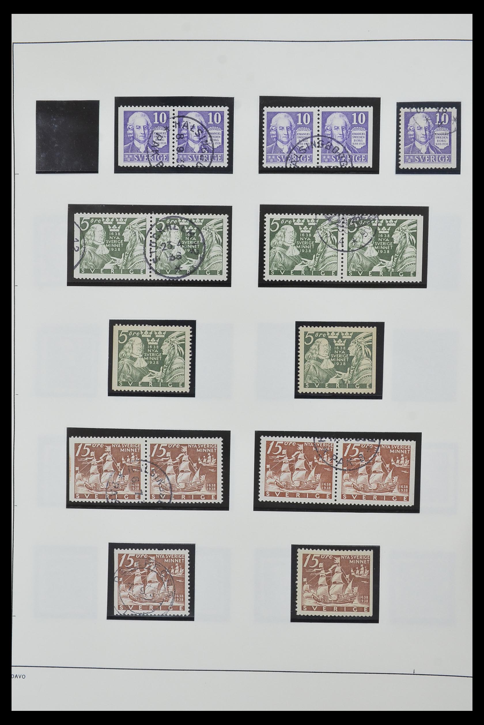 33520 025 - Postzegelverzameling 33520 Zweden 1855-2013.