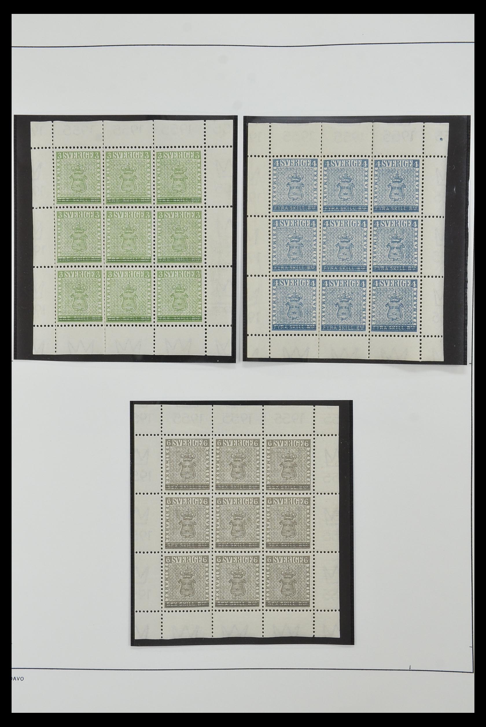 33520 045 - Postzegelverzameling 33520 Zweden 1855-2013.