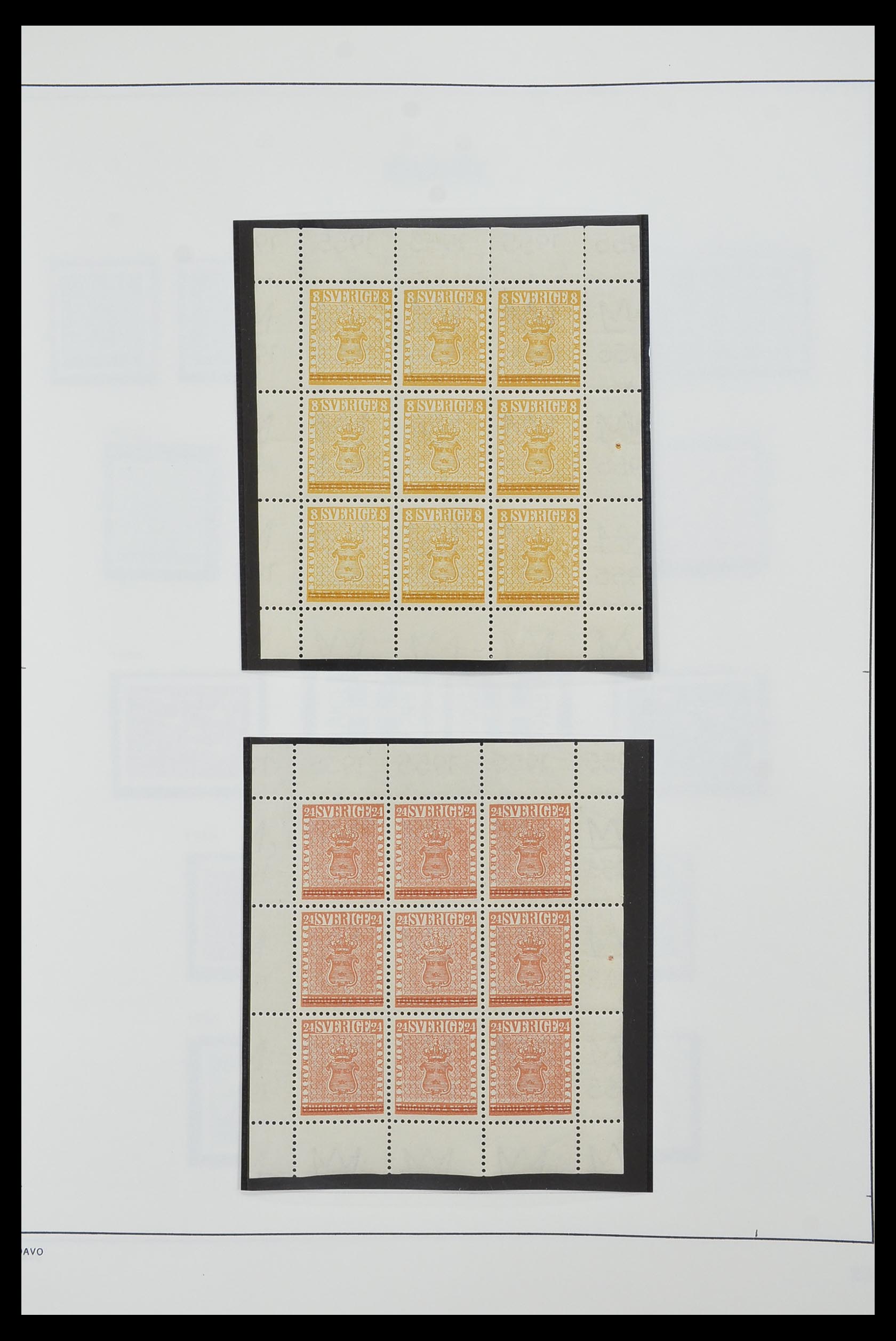 33520 046 - Postzegelverzameling 33520 Zweden 1855-2013.
