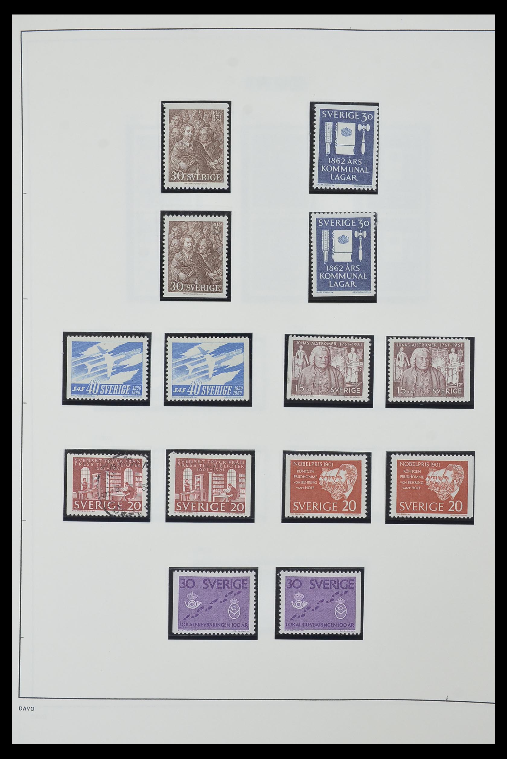 33520 064 - Stamp collection 33520 Sweden 1855-2013.