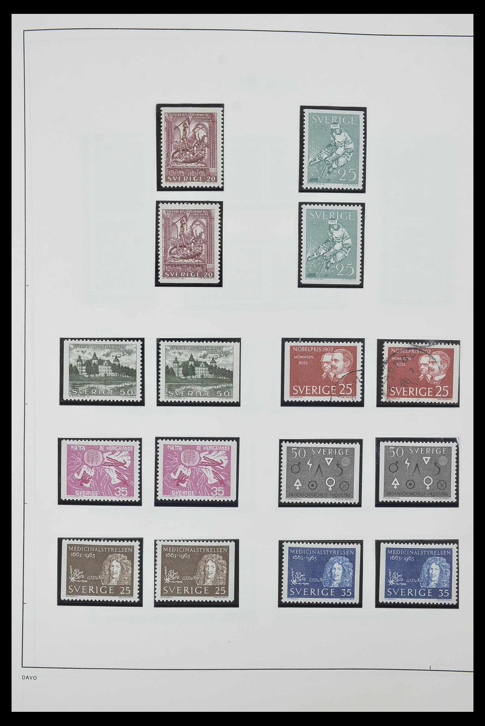 33520 066 - Stamp collection 33520 Sweden 1855-2013.