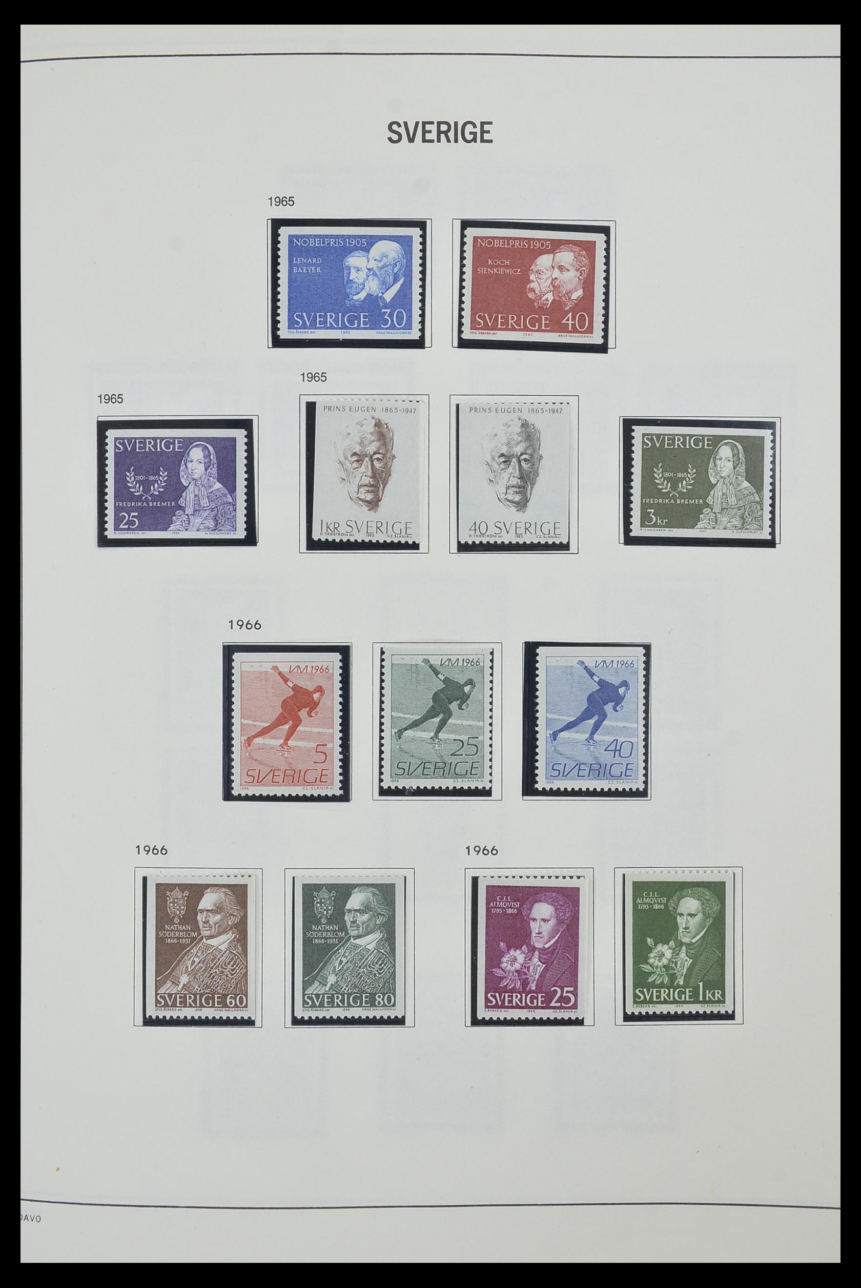33520 071 - Postzegelverzameling 33520 Zweden 1855-2013.
