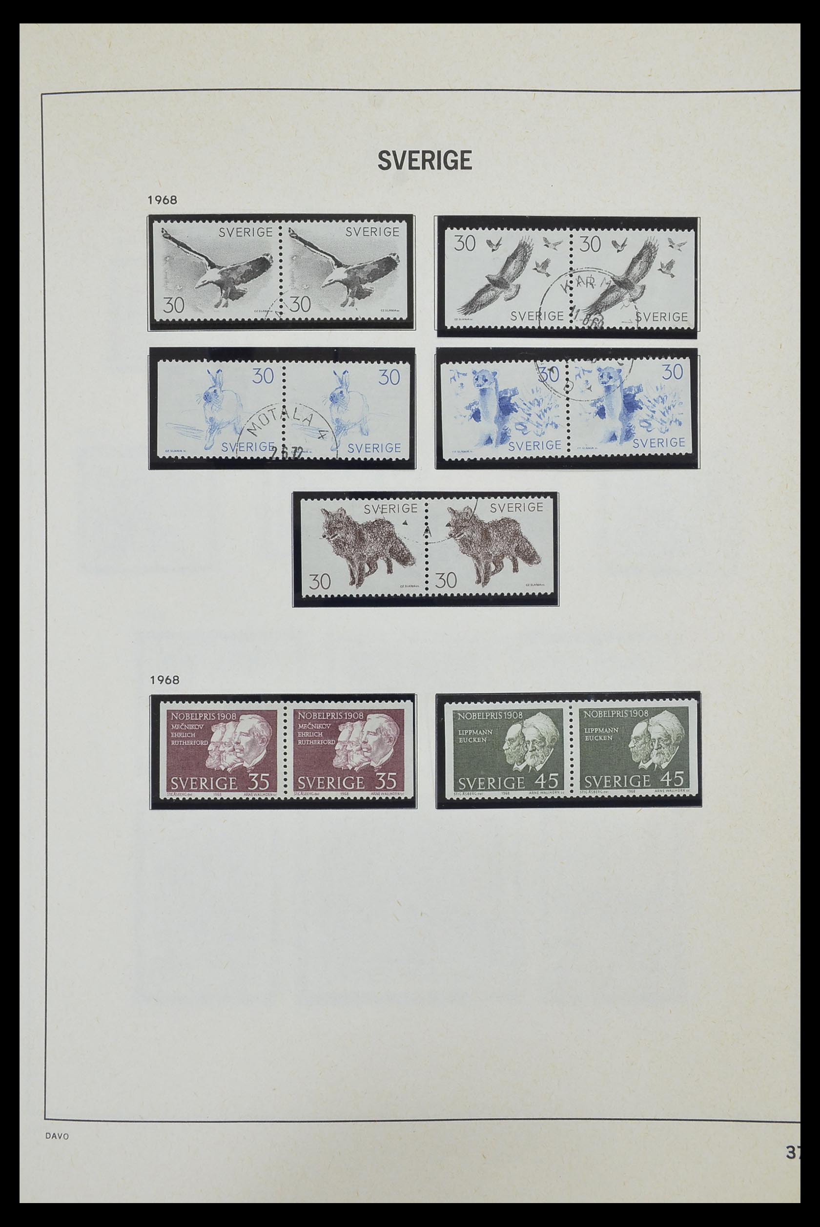 33520 089 - Postzegelverzameling 33520 Zweden 1855-2013.