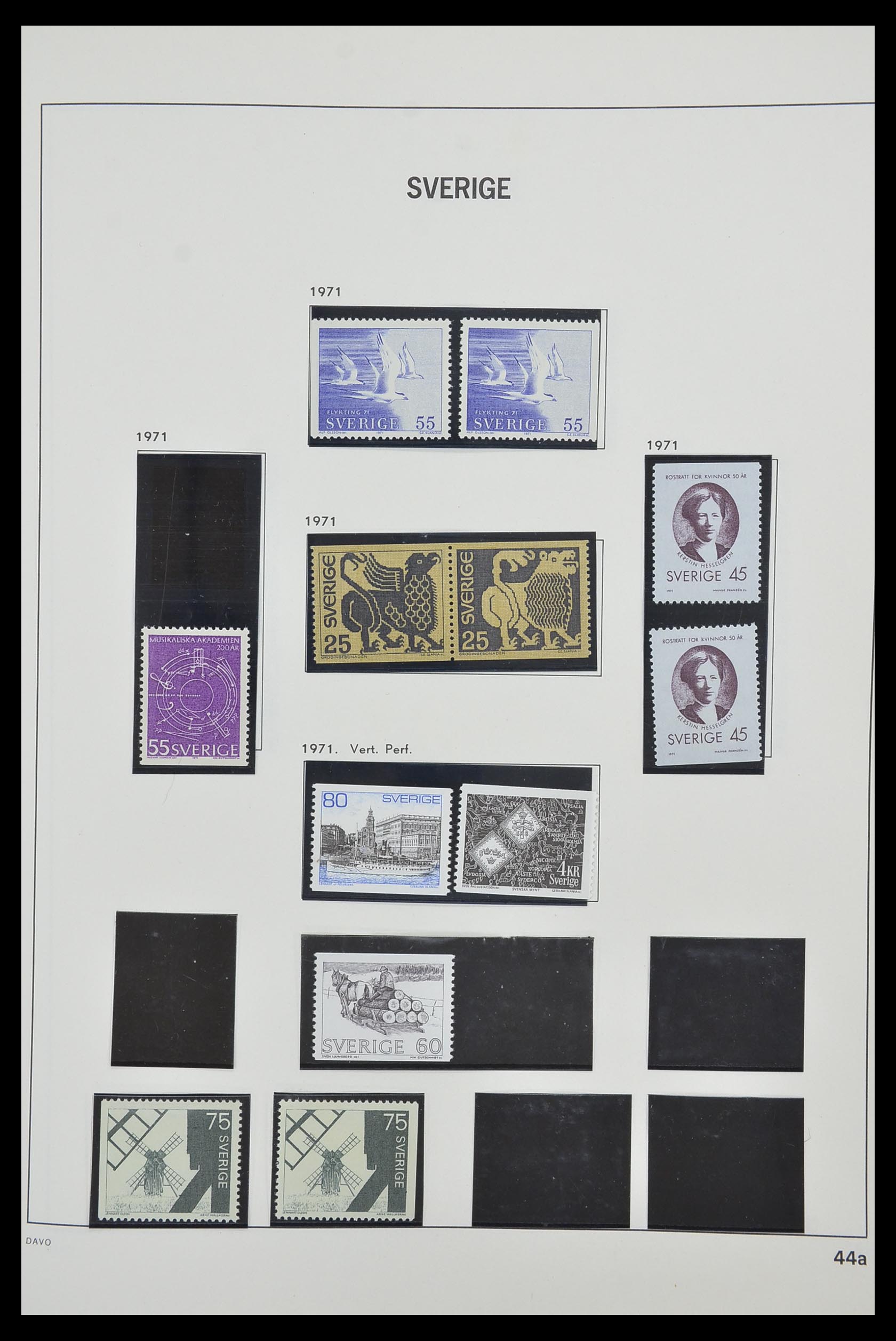 33520 108 - Postzegelverzameling 33520 Zweden 1855-2013.