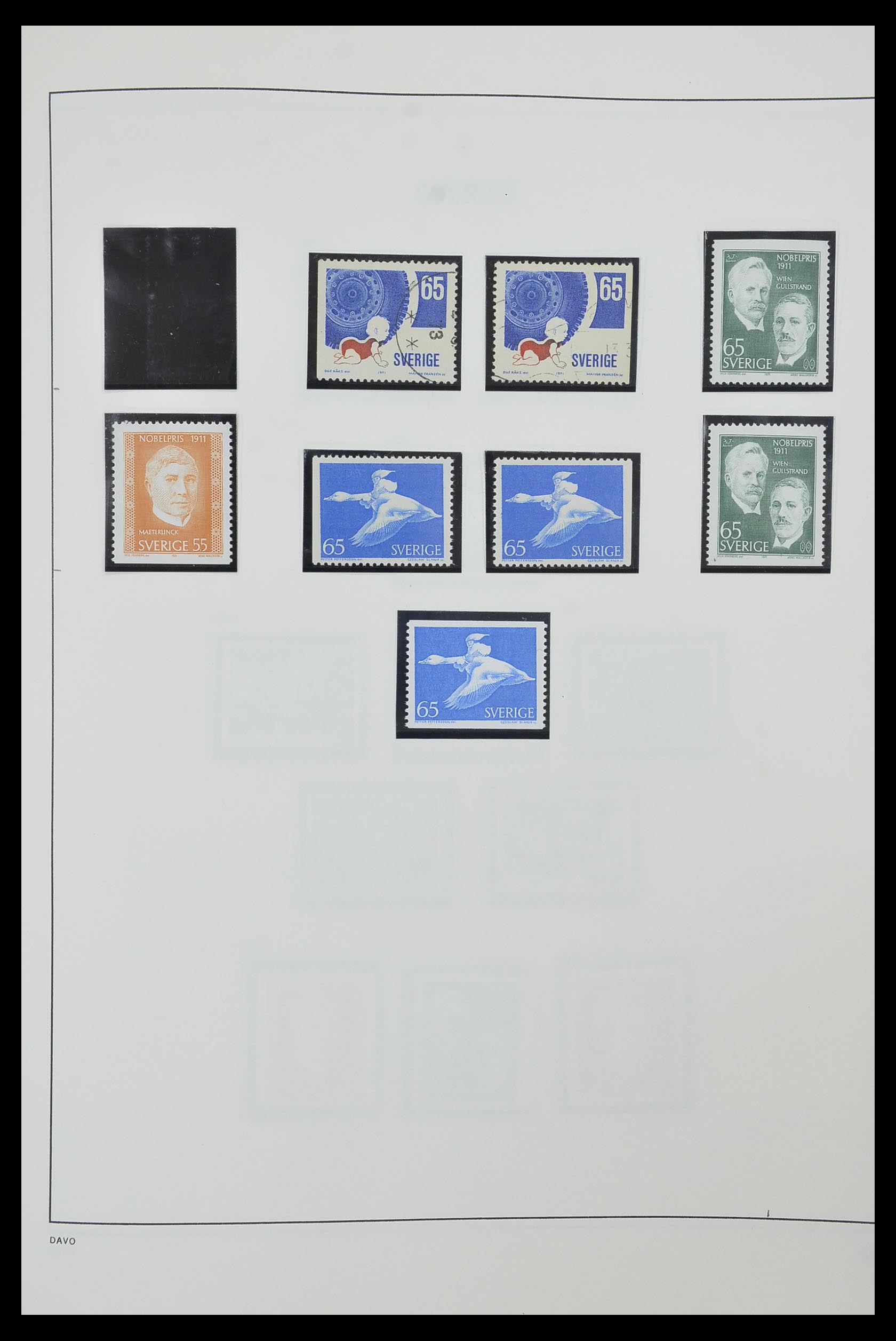 33520 114 - Postzegelverzameling 33520 Zweden 1855-2013.