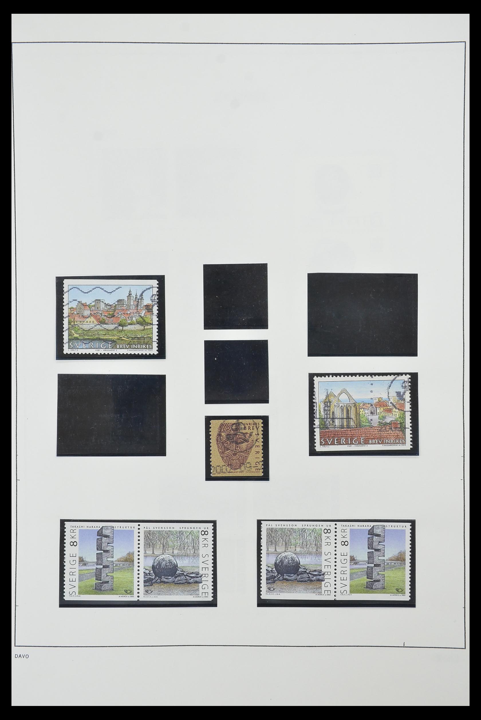33520 341 - Postzegelverzameling 33520 Zweden 1855-2013.