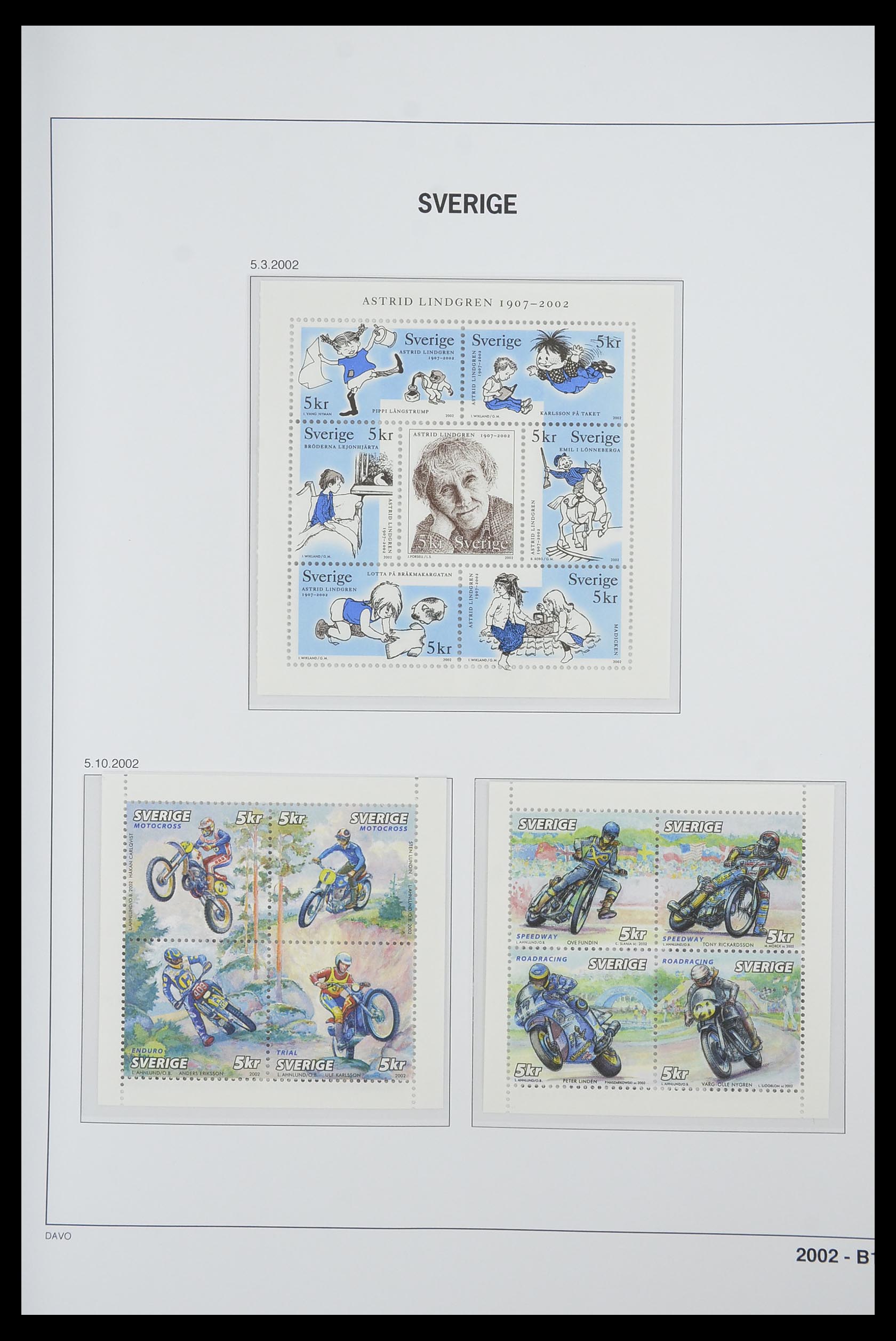 33520 346 - Postzegelverzameling 33520 Zweden 1855-2013.