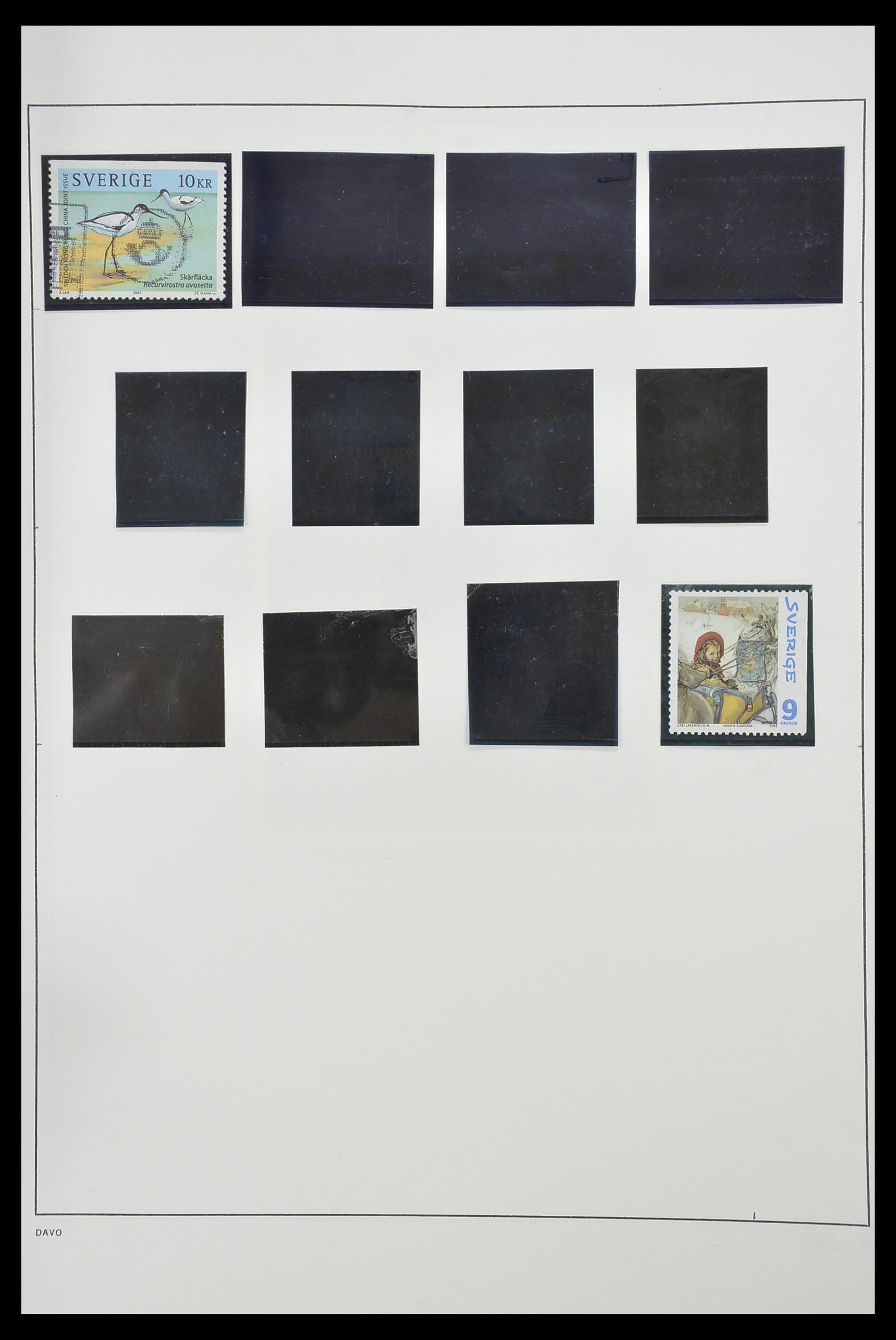 33520 352 - Postzegelverzameling 33520 Zweden 1855-2013.