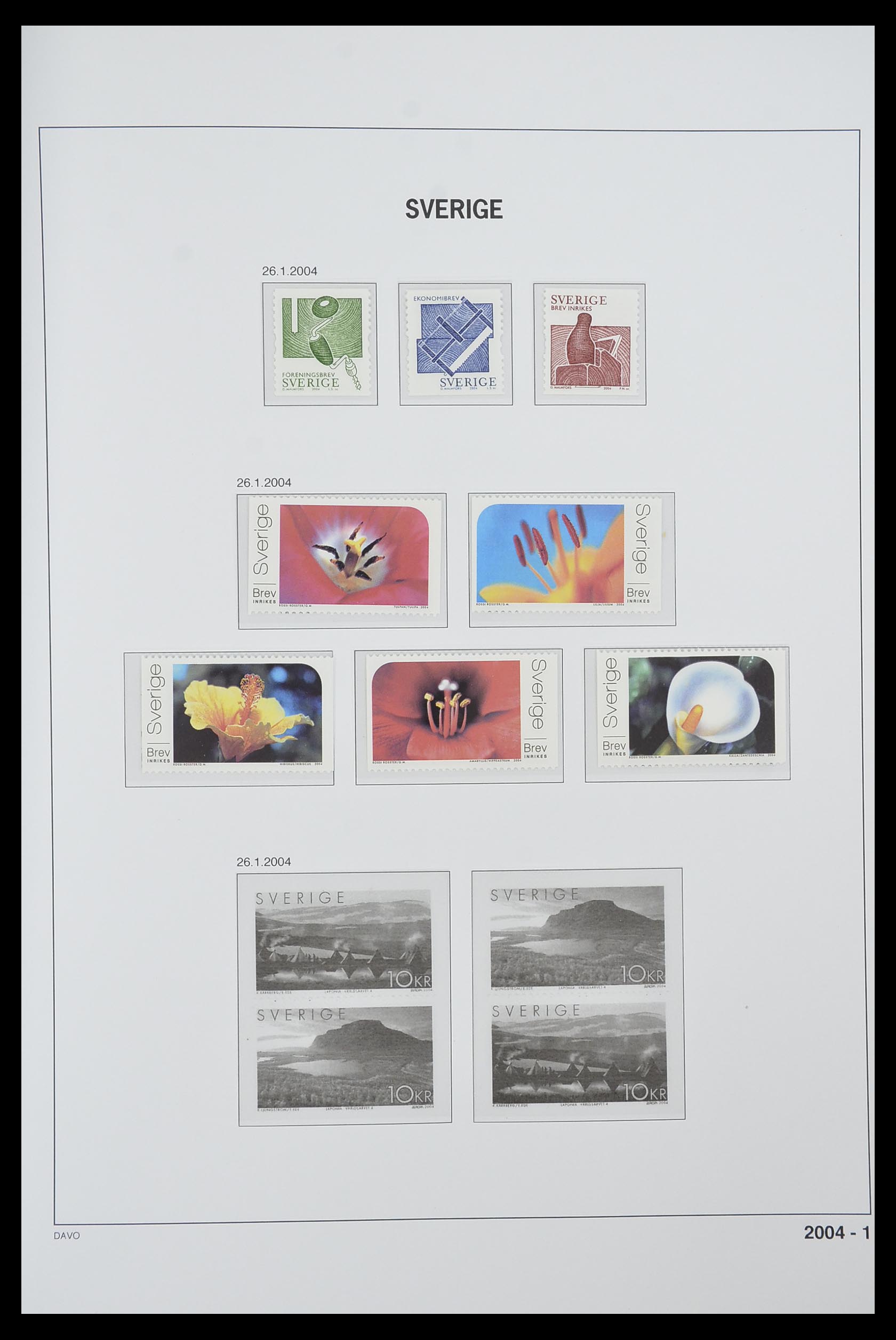 33520 354 - Postzegelverzameling 33520 Zweden 1855-2013.