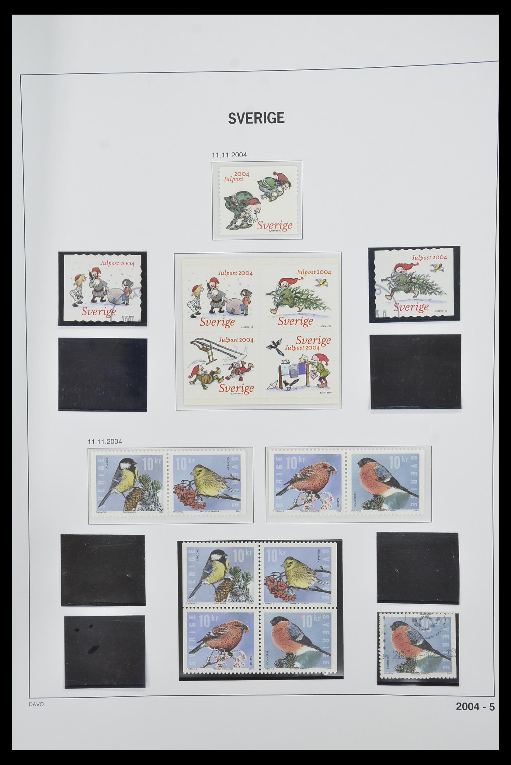 33520 360 - Postzegelverzameling 33520 Zweden 1855-2013.